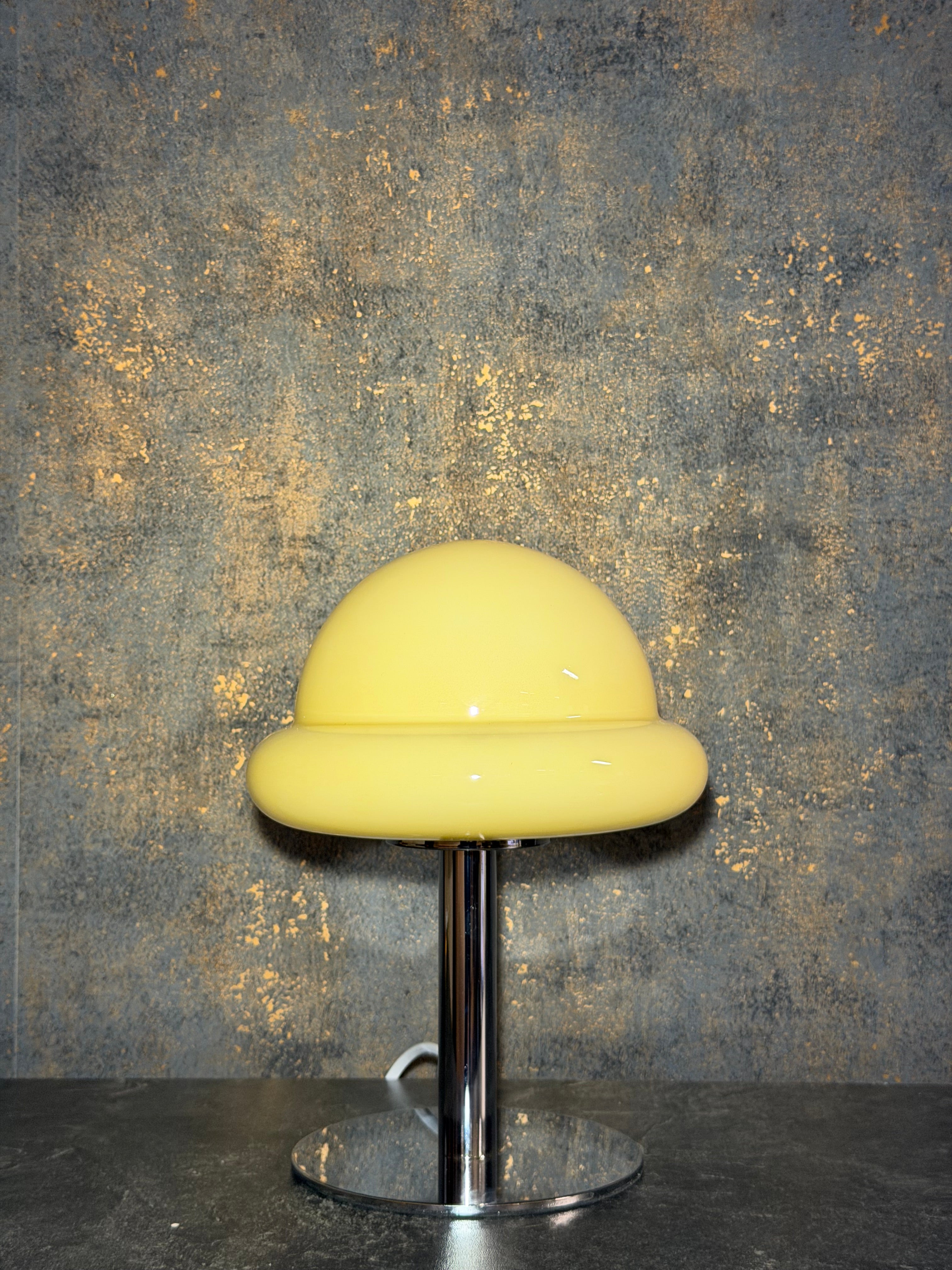Bordslampa Retro & Mushroom GUL