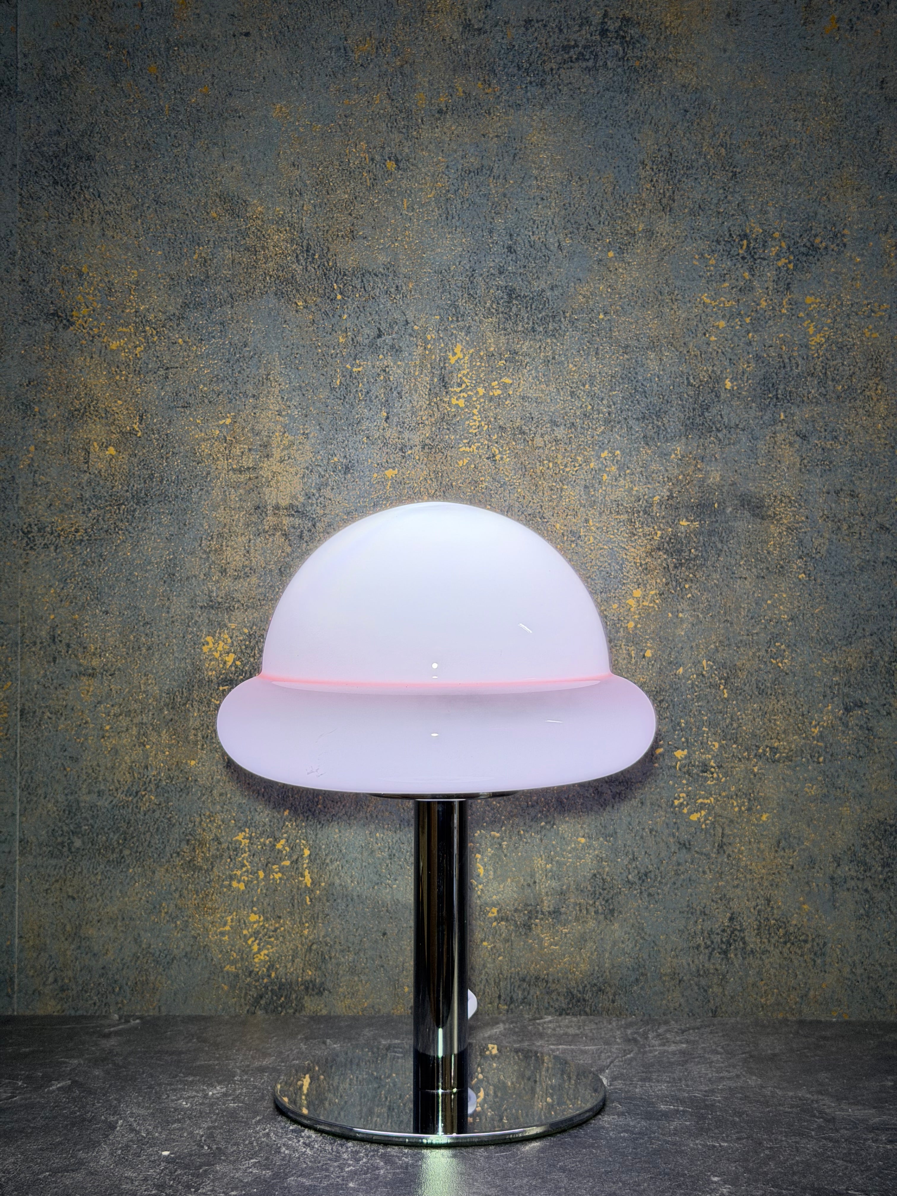 Bordslampa Retro & Mushroom Rosa