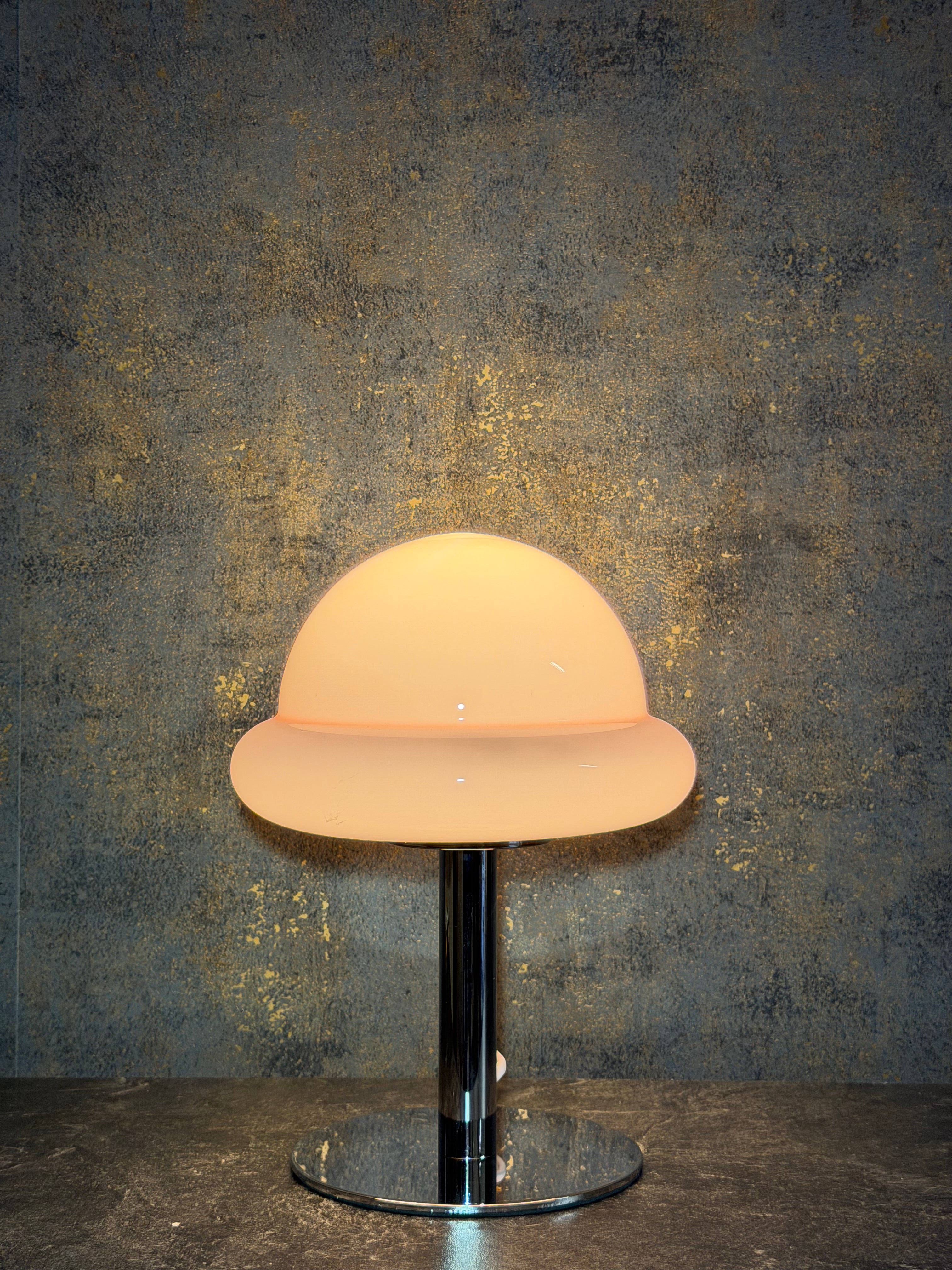 Bordslampa Retro & Mushroom Rosa