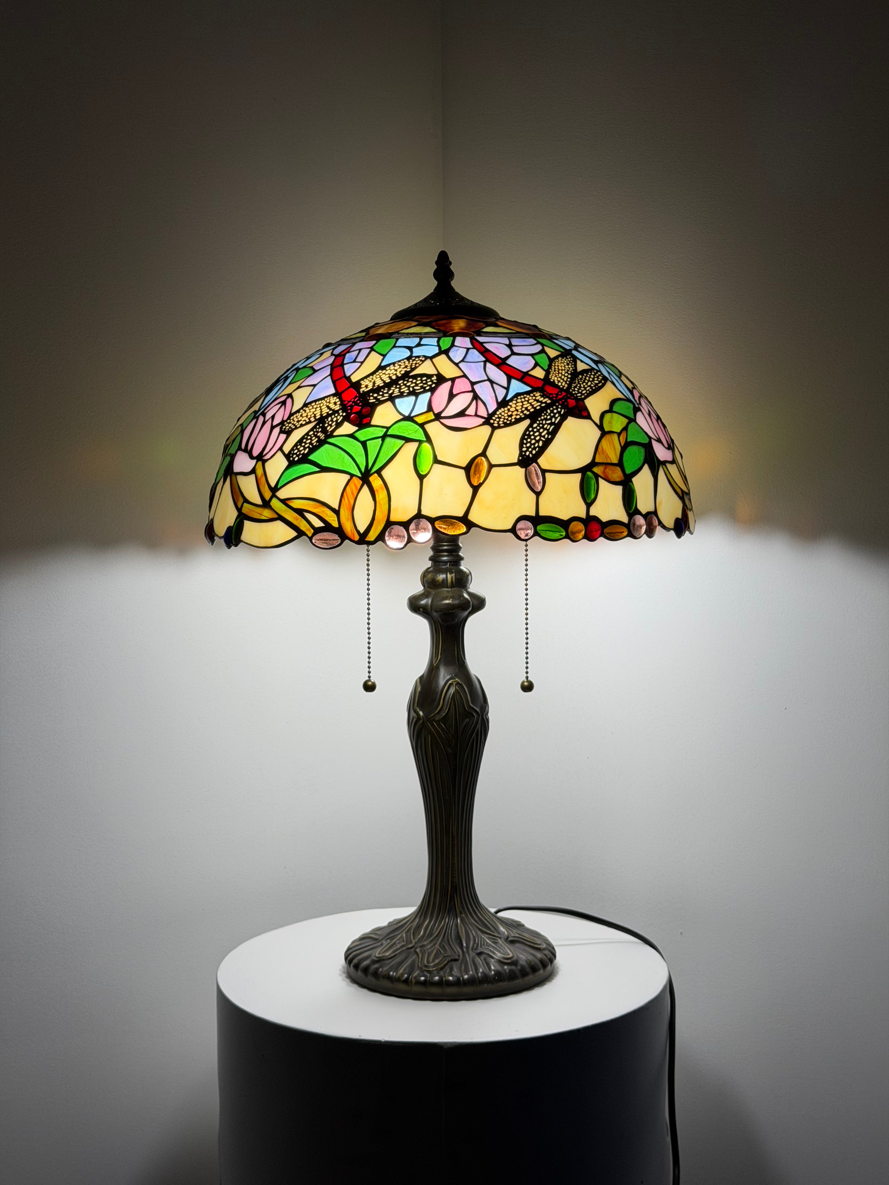 Bordslampa – Dragonfly Pastel Dream 40Ø