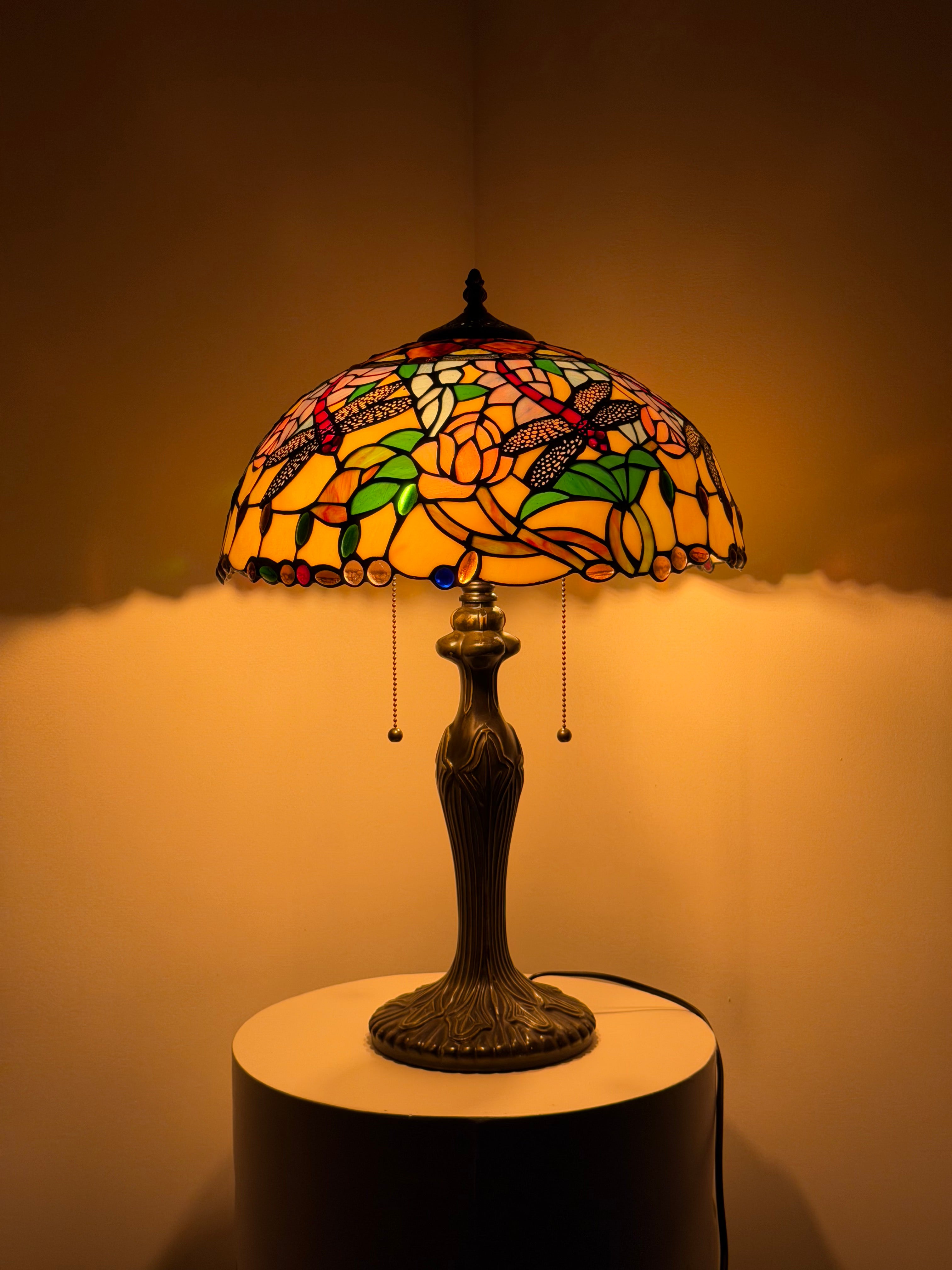 Bordslampa – Dragonfly Pastel Dream 40Ø