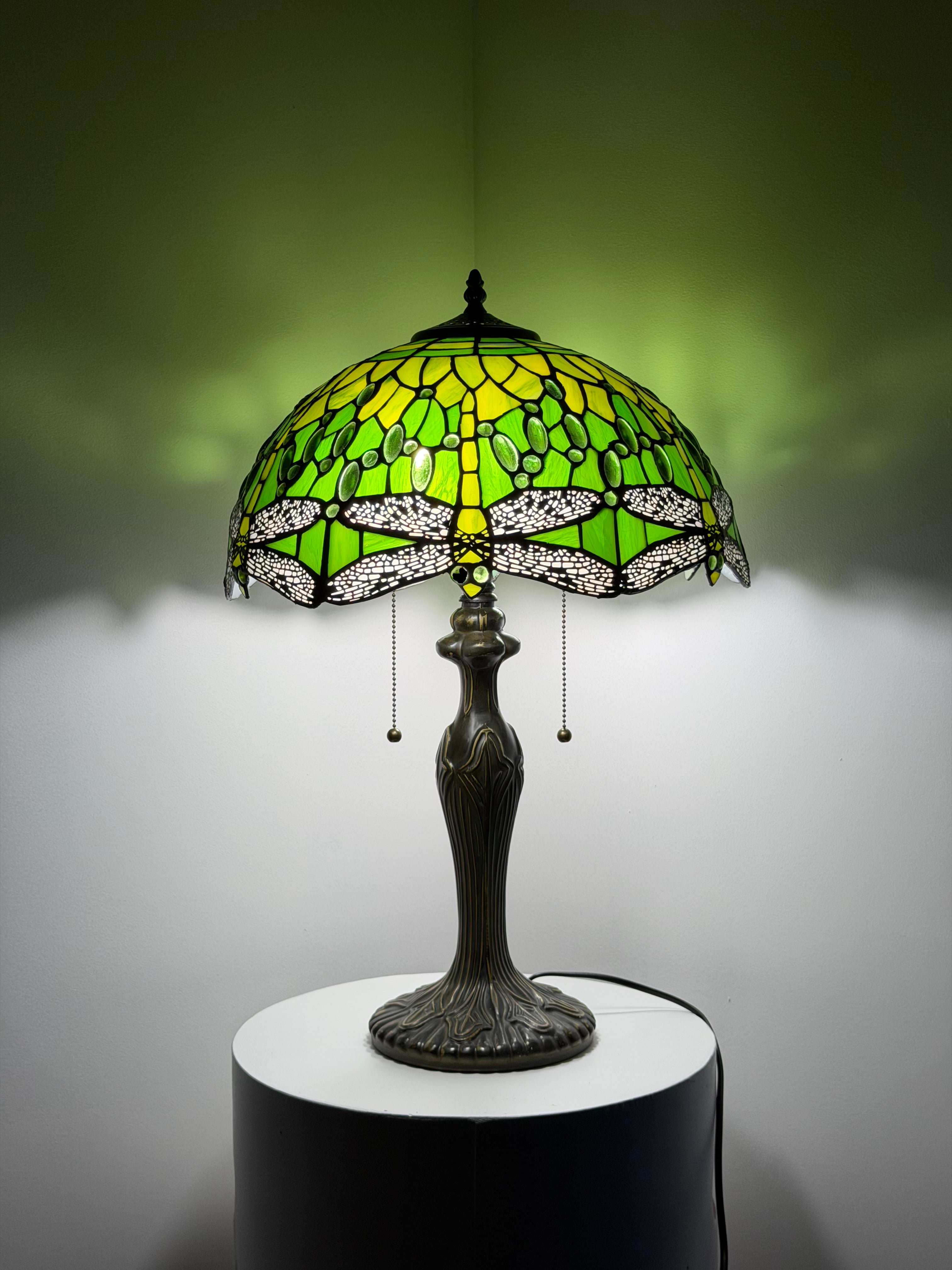 Bordslampa – Dragonfly Green Spark 40Ø