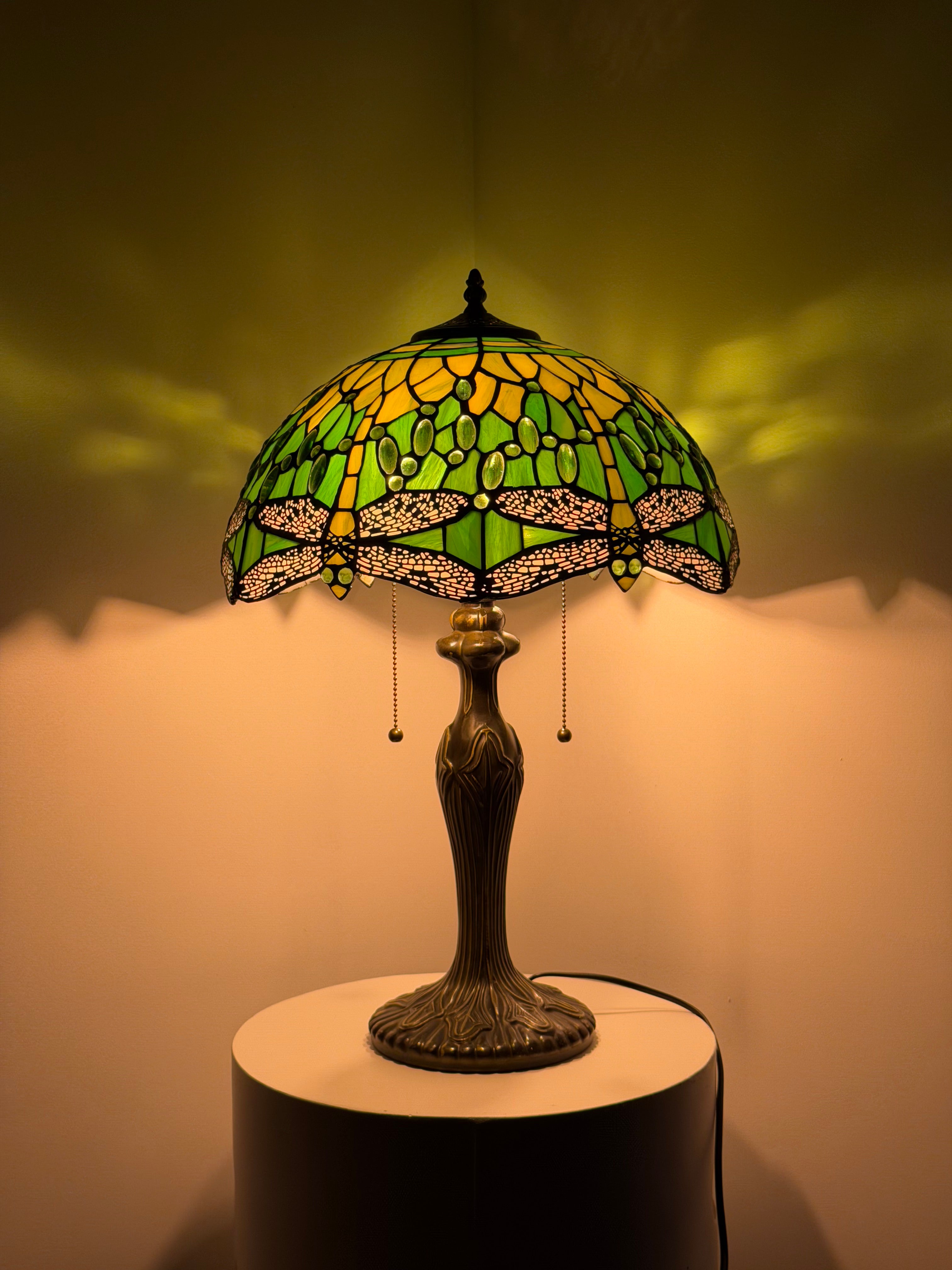 Bordslampa – Dragonfly Green Spark 40Ø