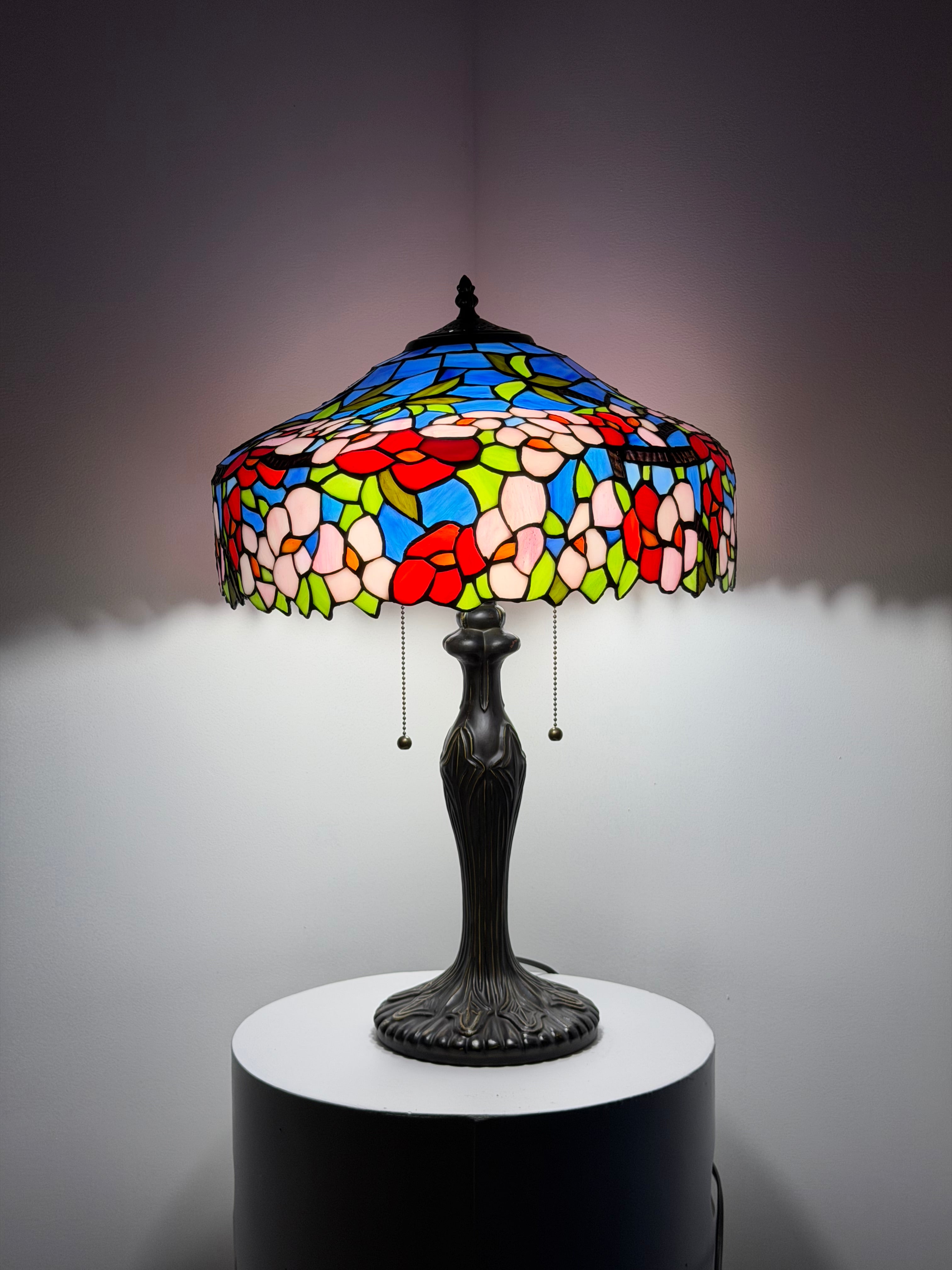 Bordslampa – Geometric Floral Dream 40Ø