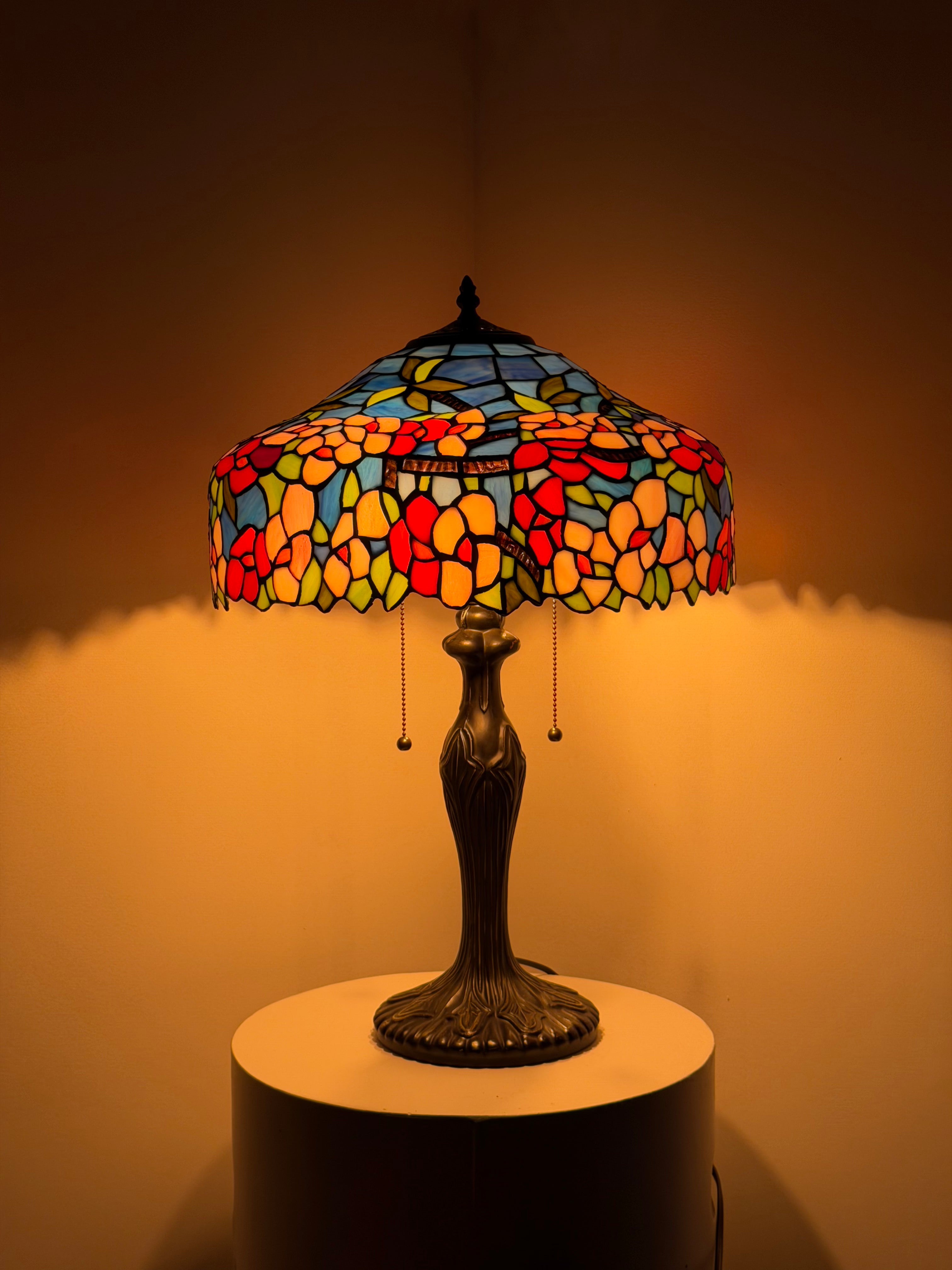 Bordslampa – Geometric Floral Dream 40Ø