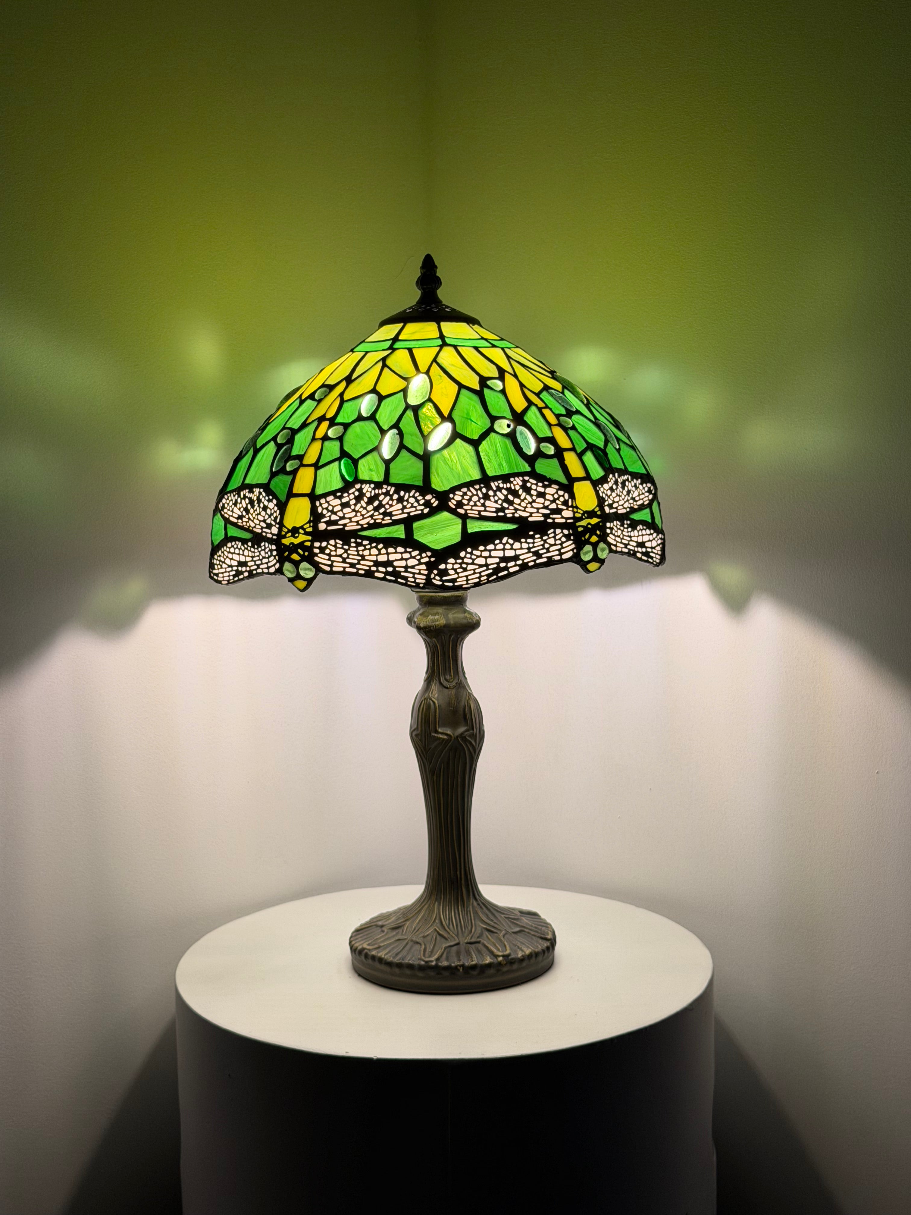 Bordslampa – Dragonfly Green Harmony 30Ø