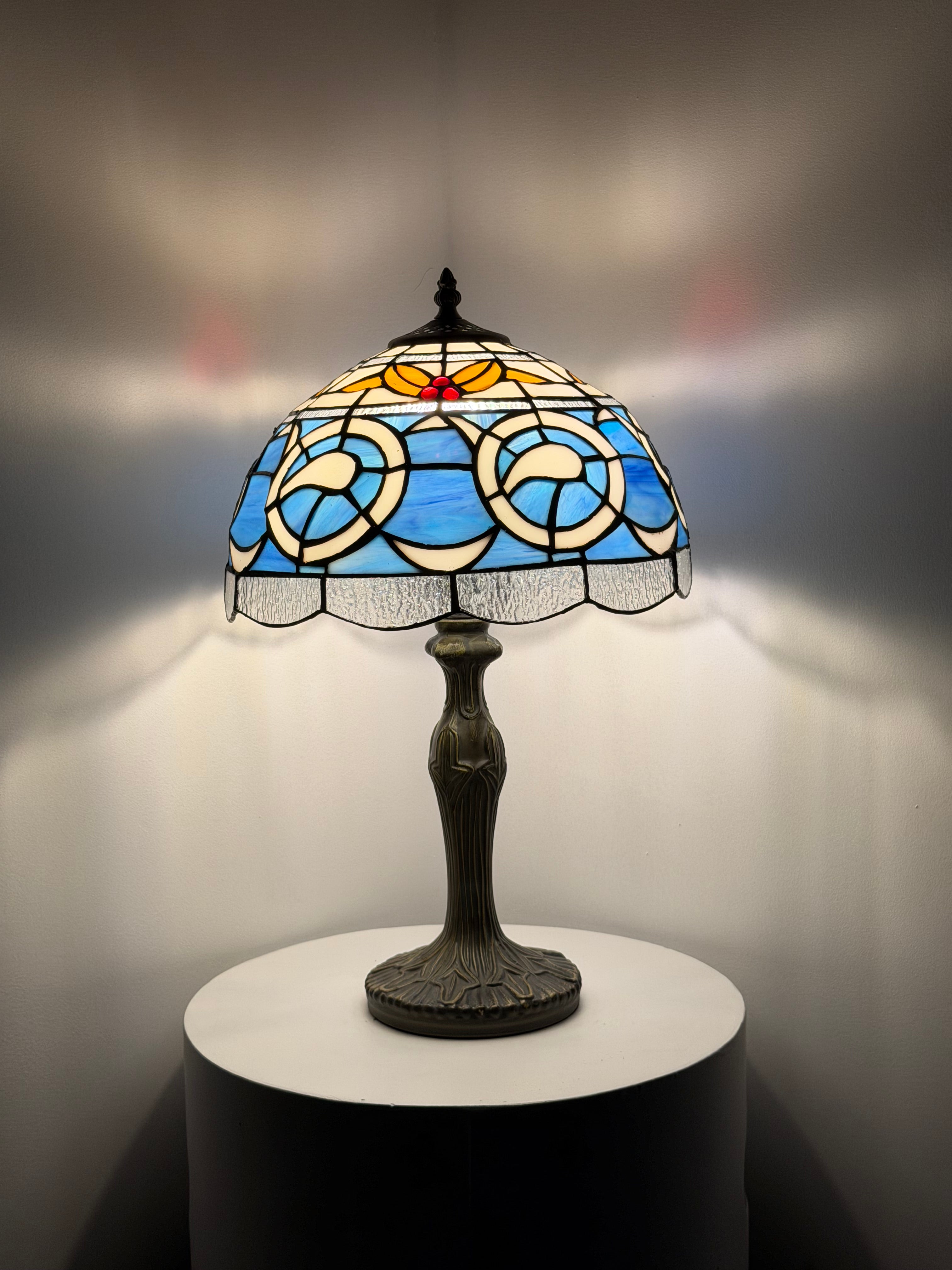 Bordslampa – Geometric Ocean Glow 30Ø