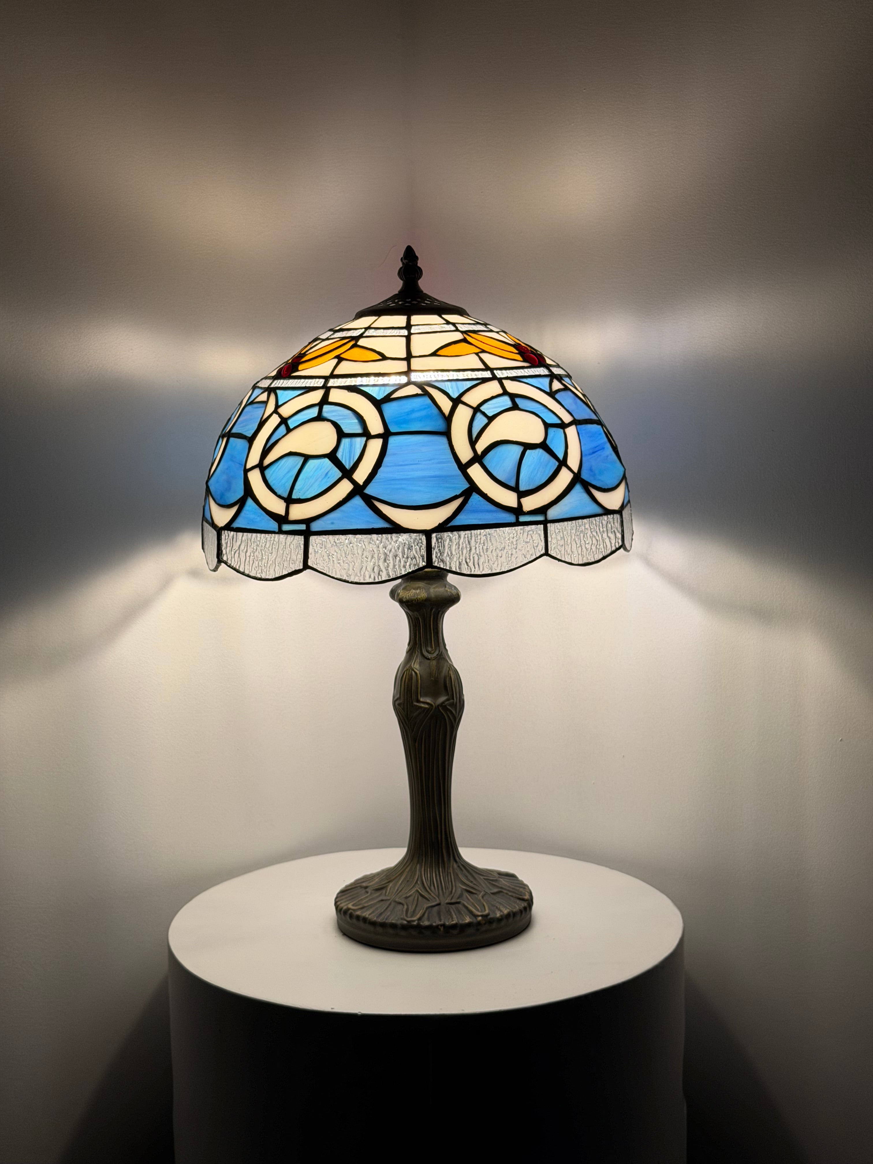Bordslampa – Geometric Ocean Glow 30Ø