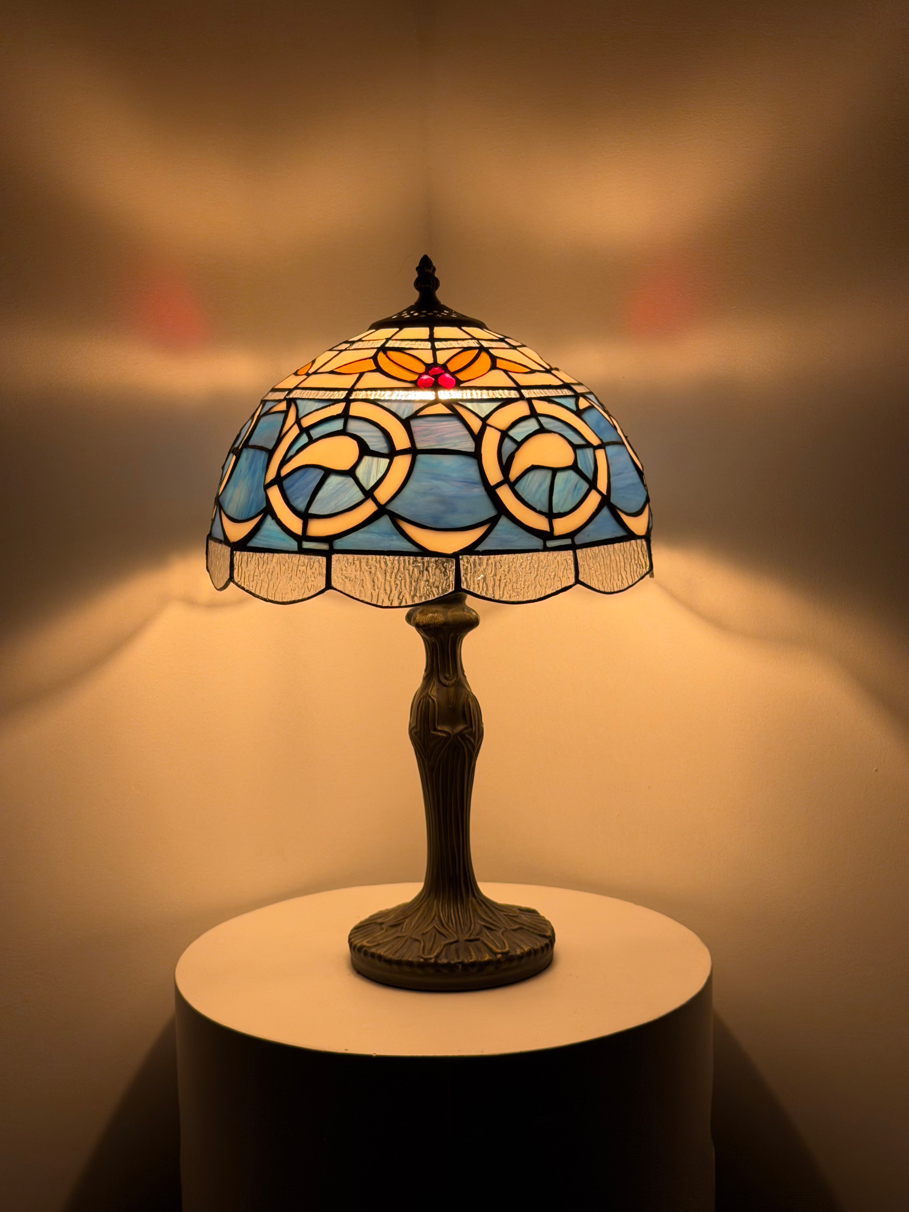 Bordslampa – Geometric Ocean Glow 30Ø