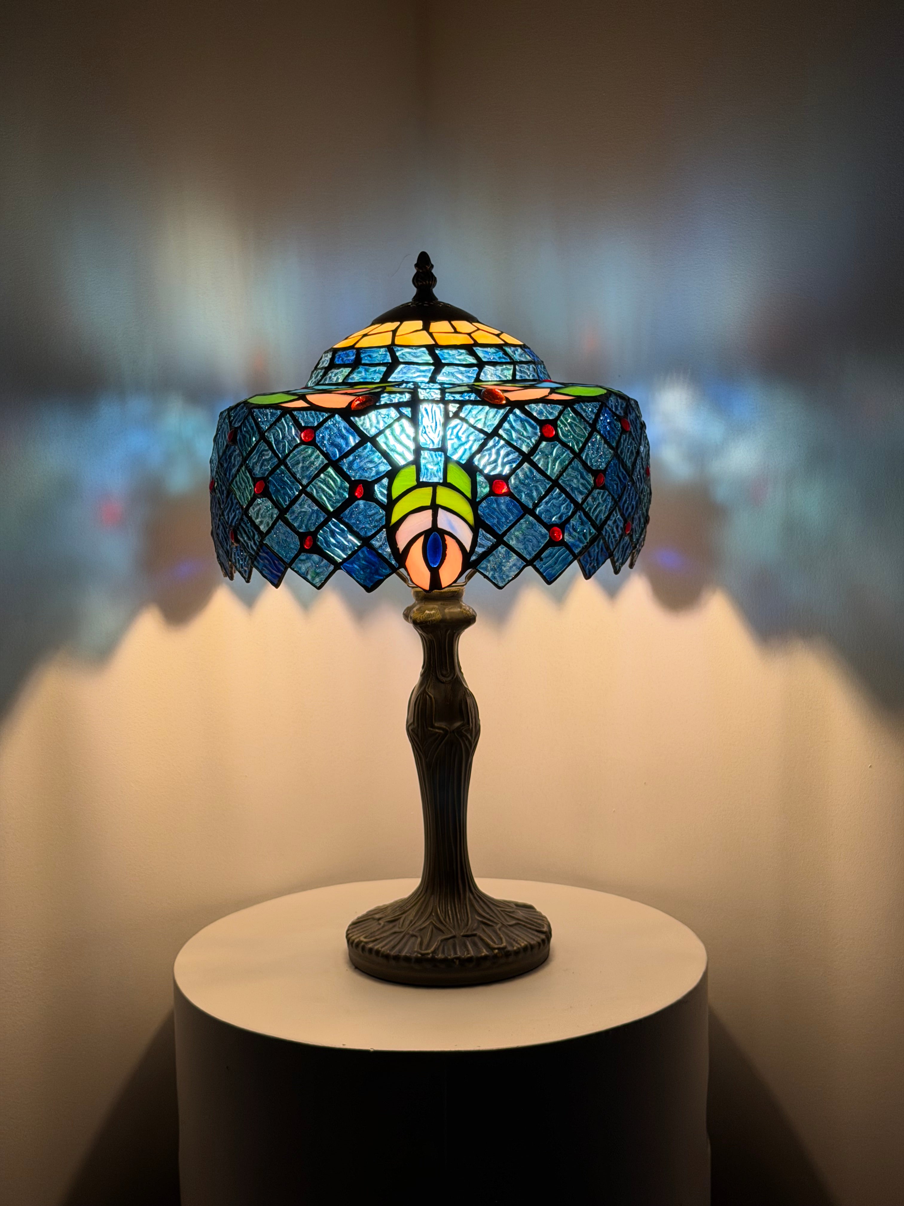 Bordslampa – Geometric Floral Glow 30Ø