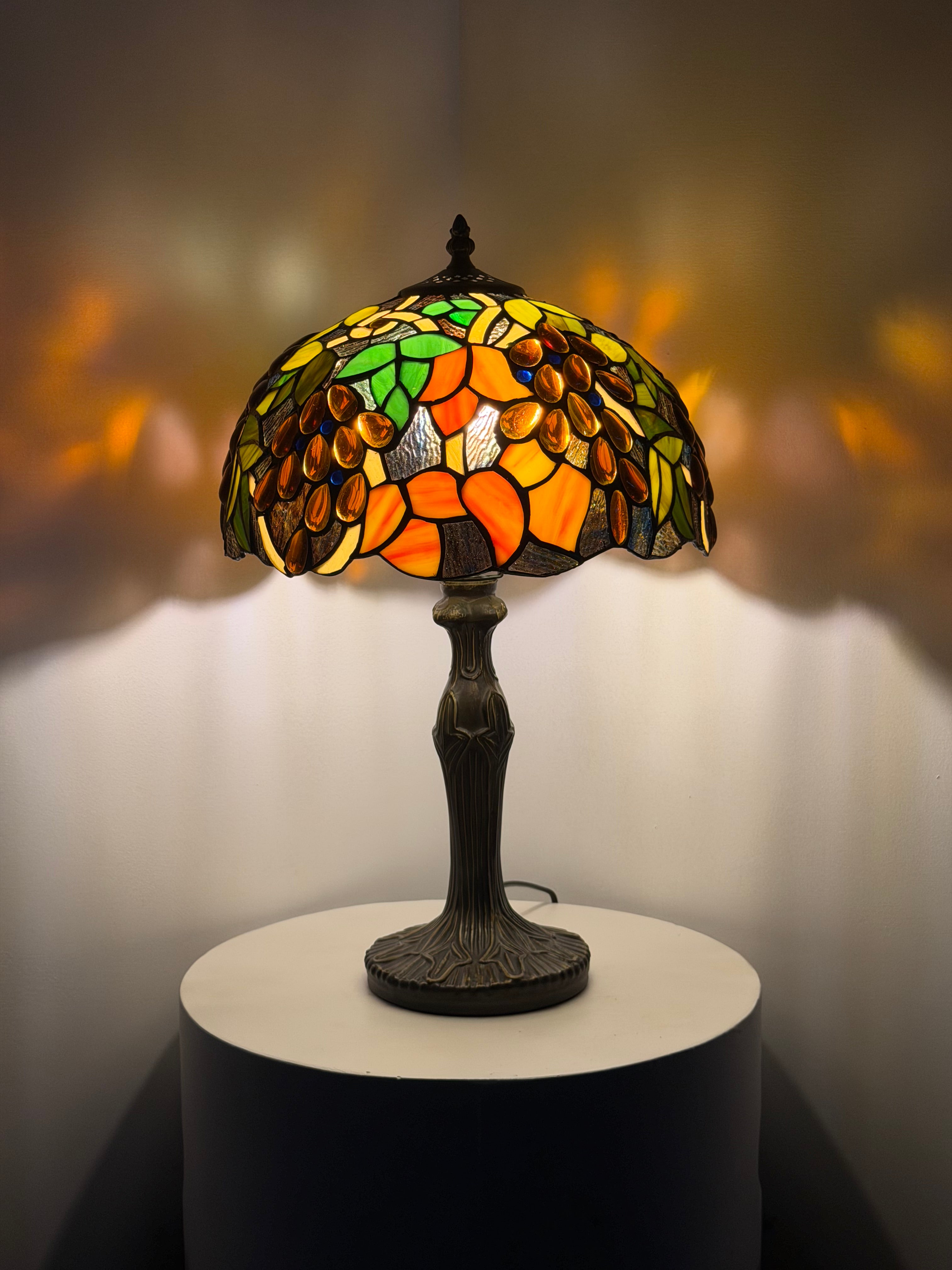 Bordslampa – Garden Grapes Brown 30Ø