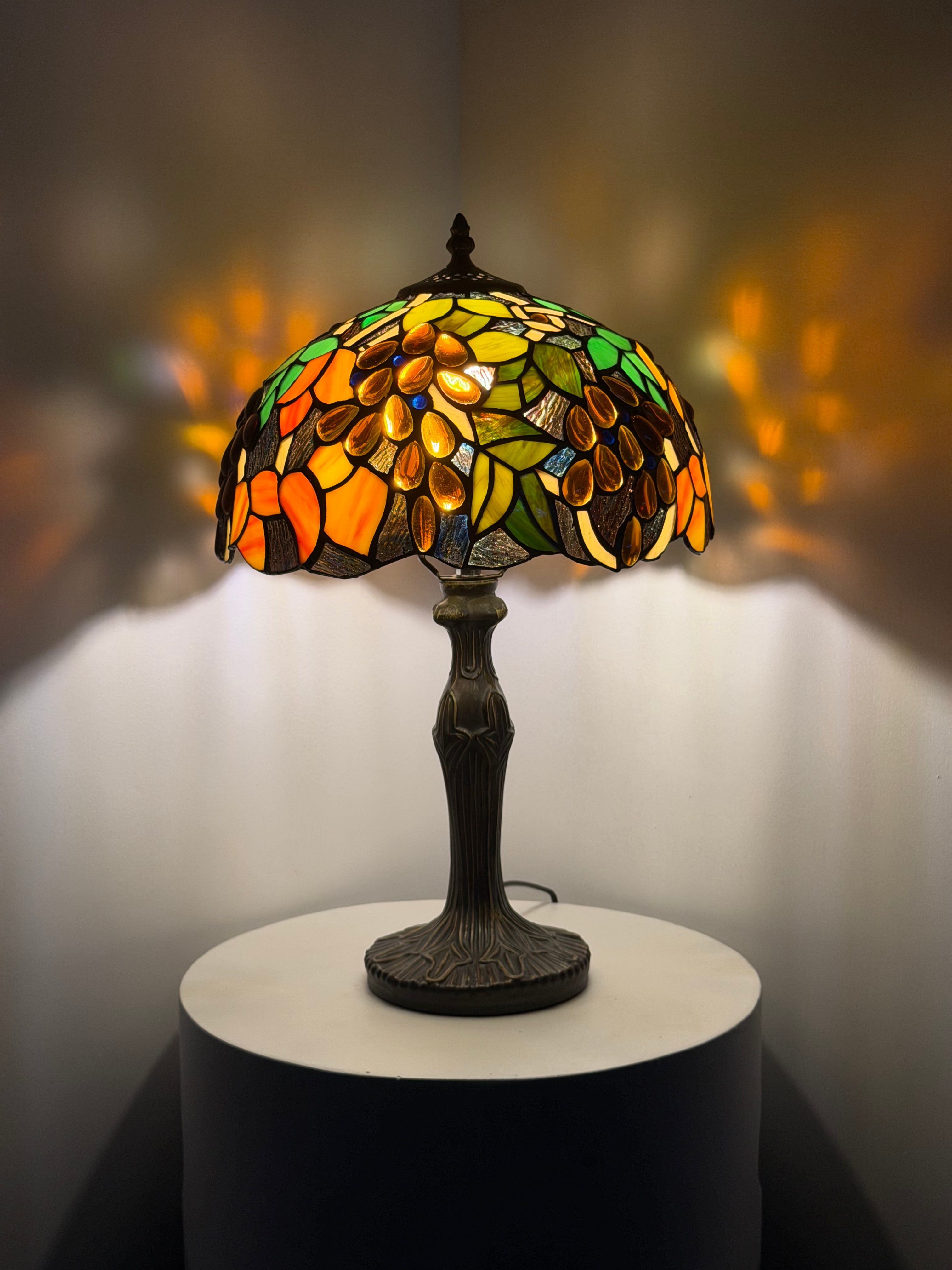 Bordslampa – Garden Grapes Brown 30Ø