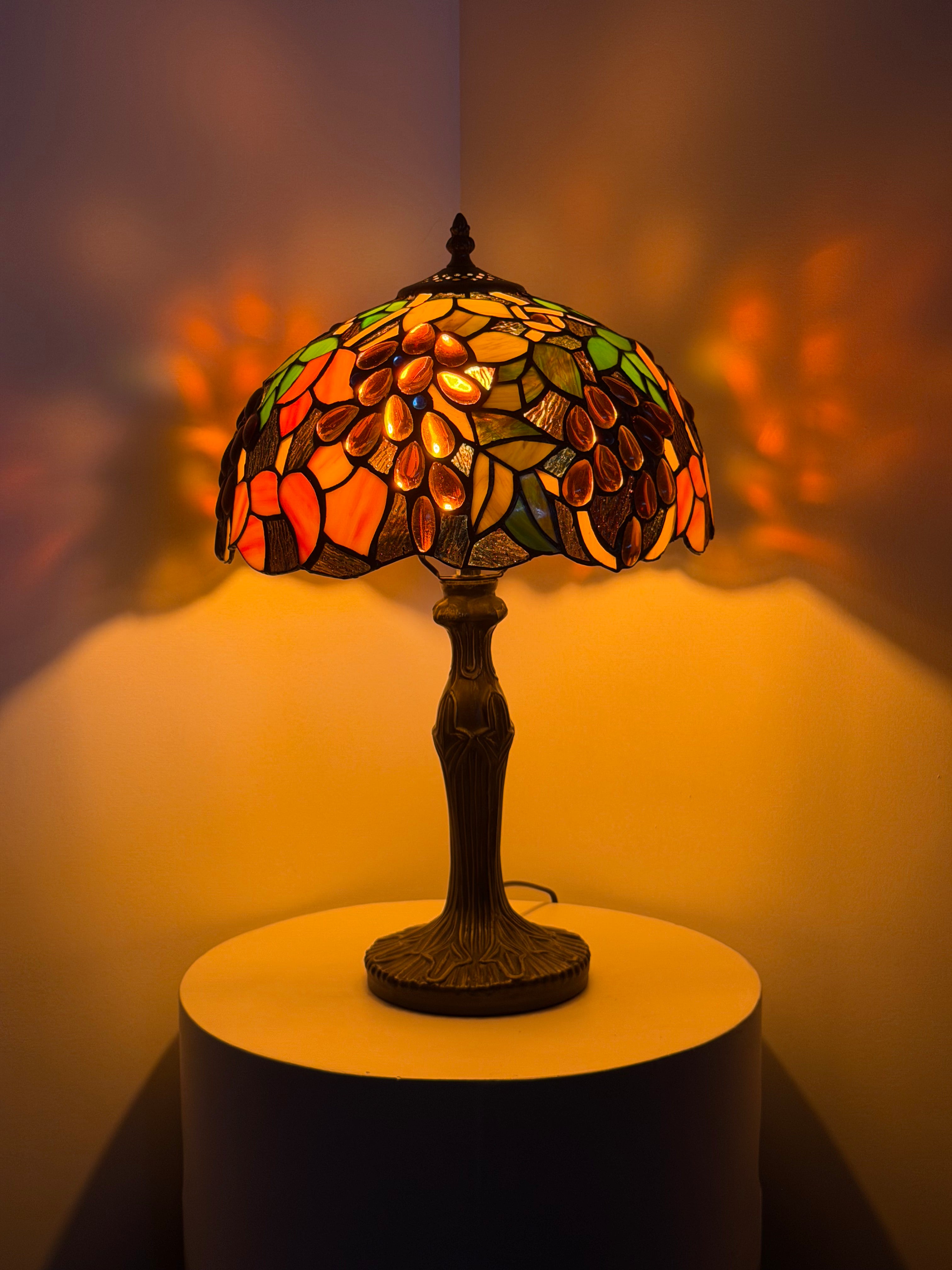 Bordslampa – Garden Grapes Brown 30Ø