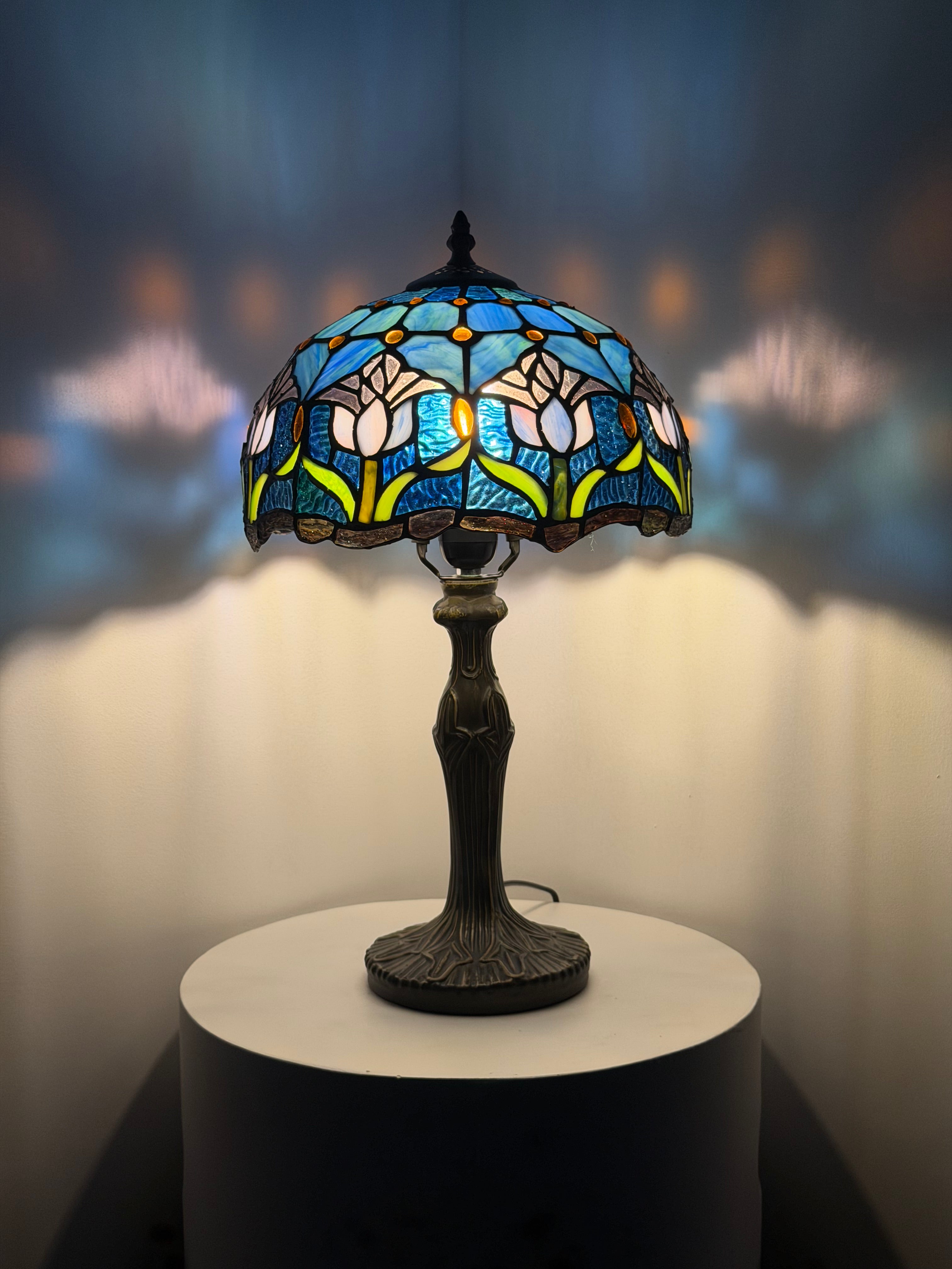 Bordslampa – Garden Tulip Blue 30Ø