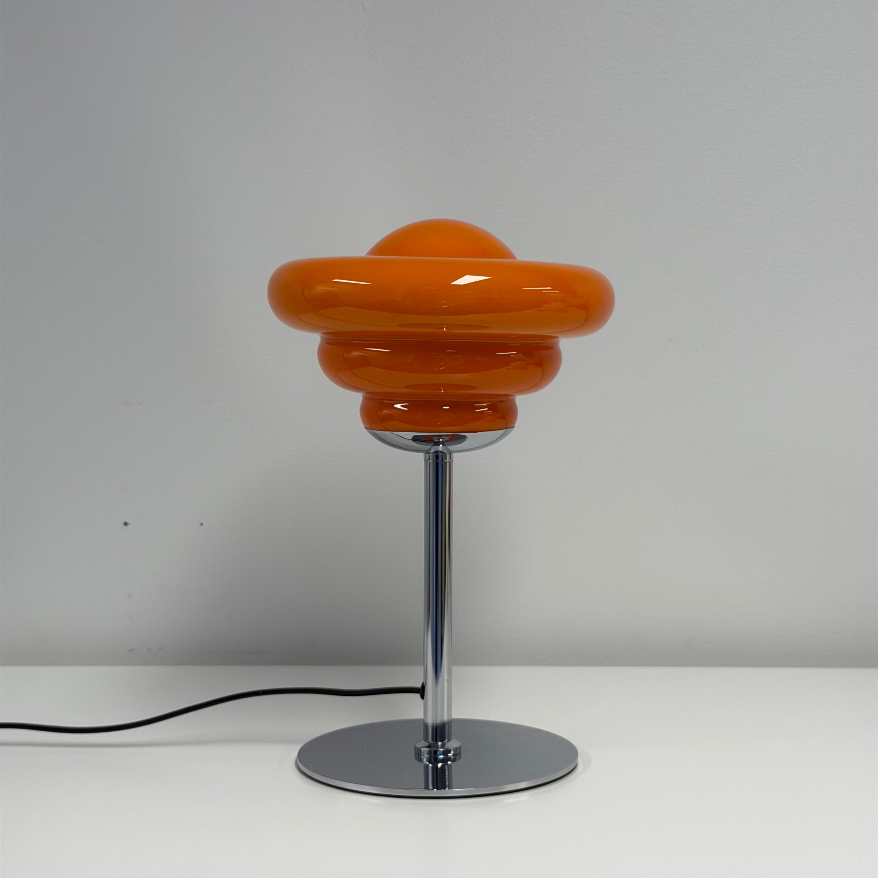 BORDSLAMPA - BAUHAUS UFO ORANGE