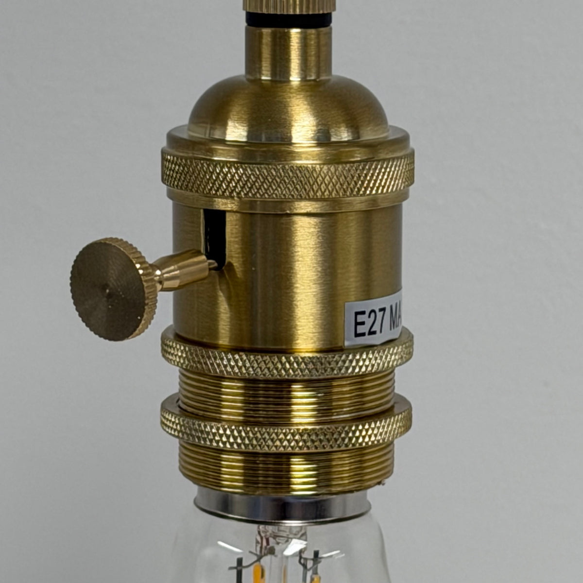 LOTUS 26 Pendellampa Brun – Taklampa i glas
