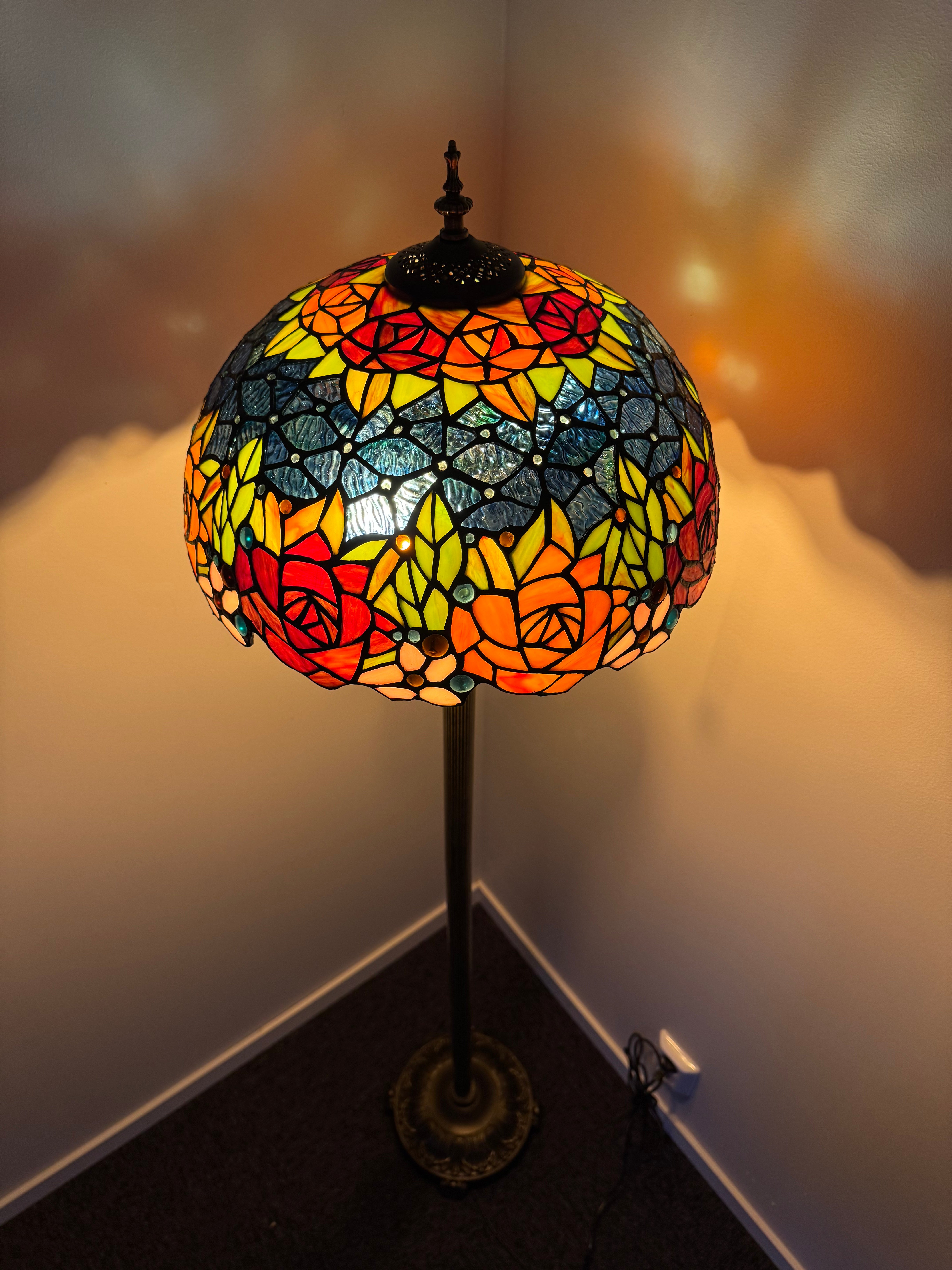 Tiffany Golvlampa Classic Roses 40Ø