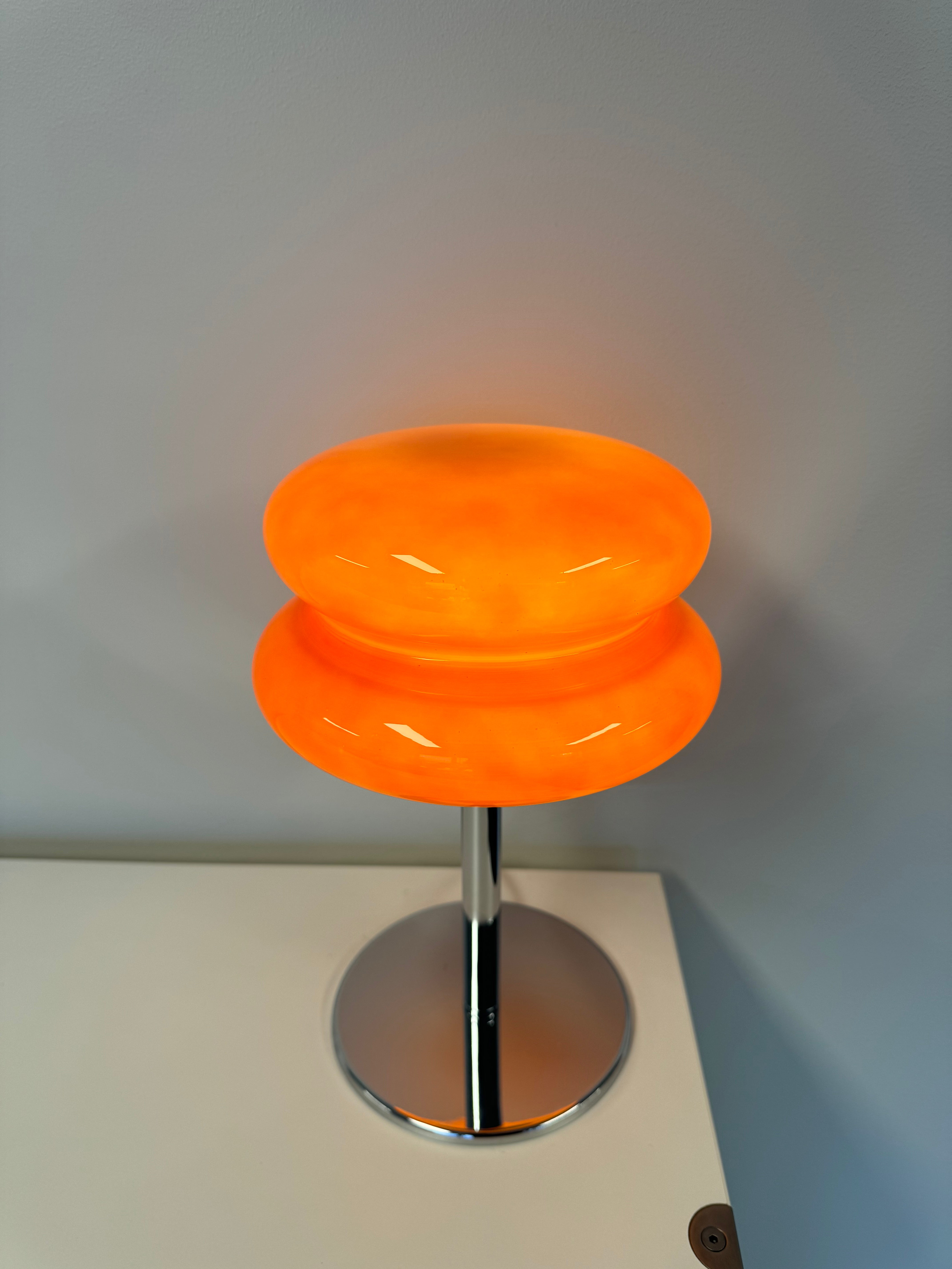 Bordslampa Retro & Biscuit Röd