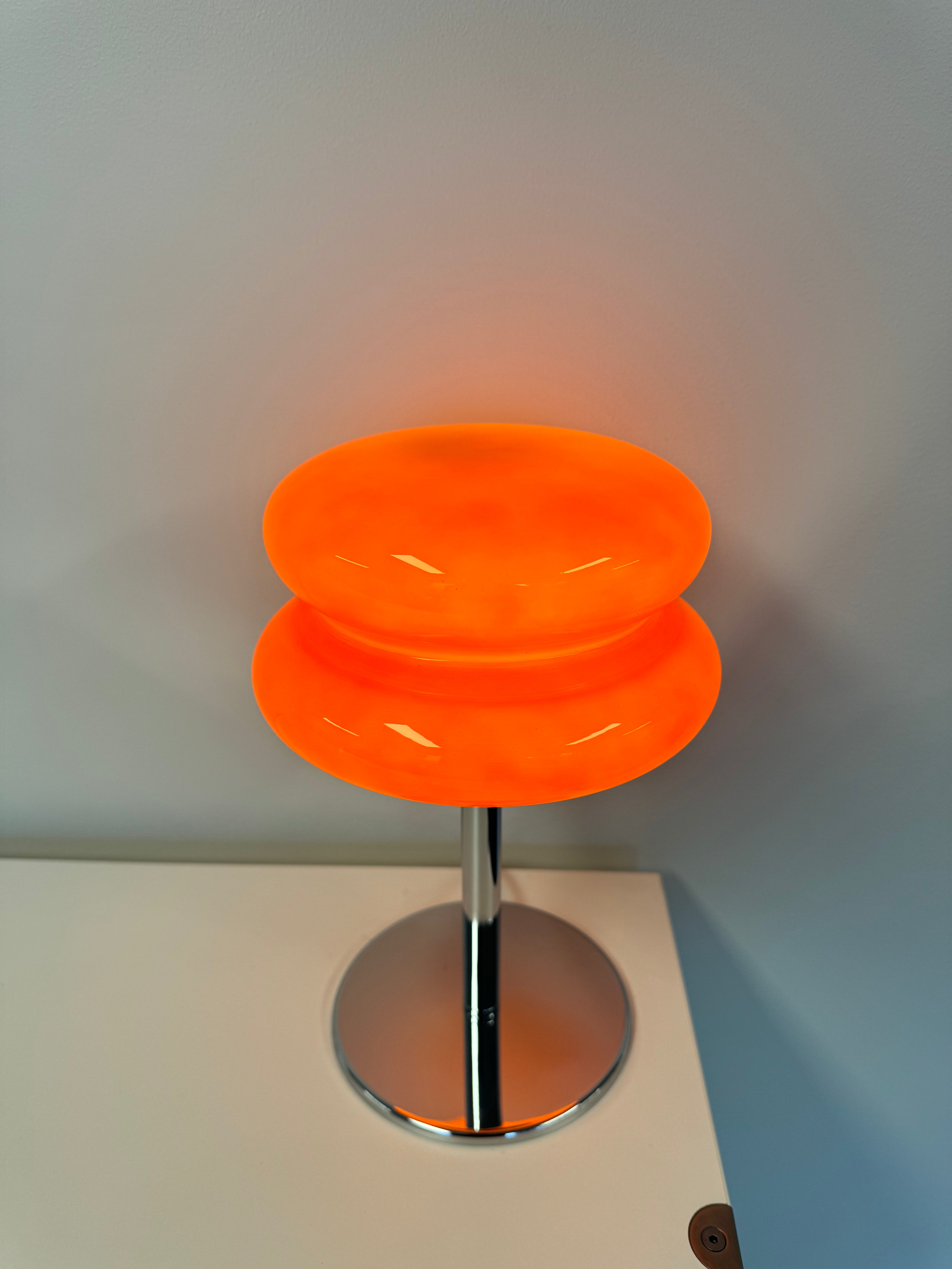 Bordslampa Retro & Biscuit Röd