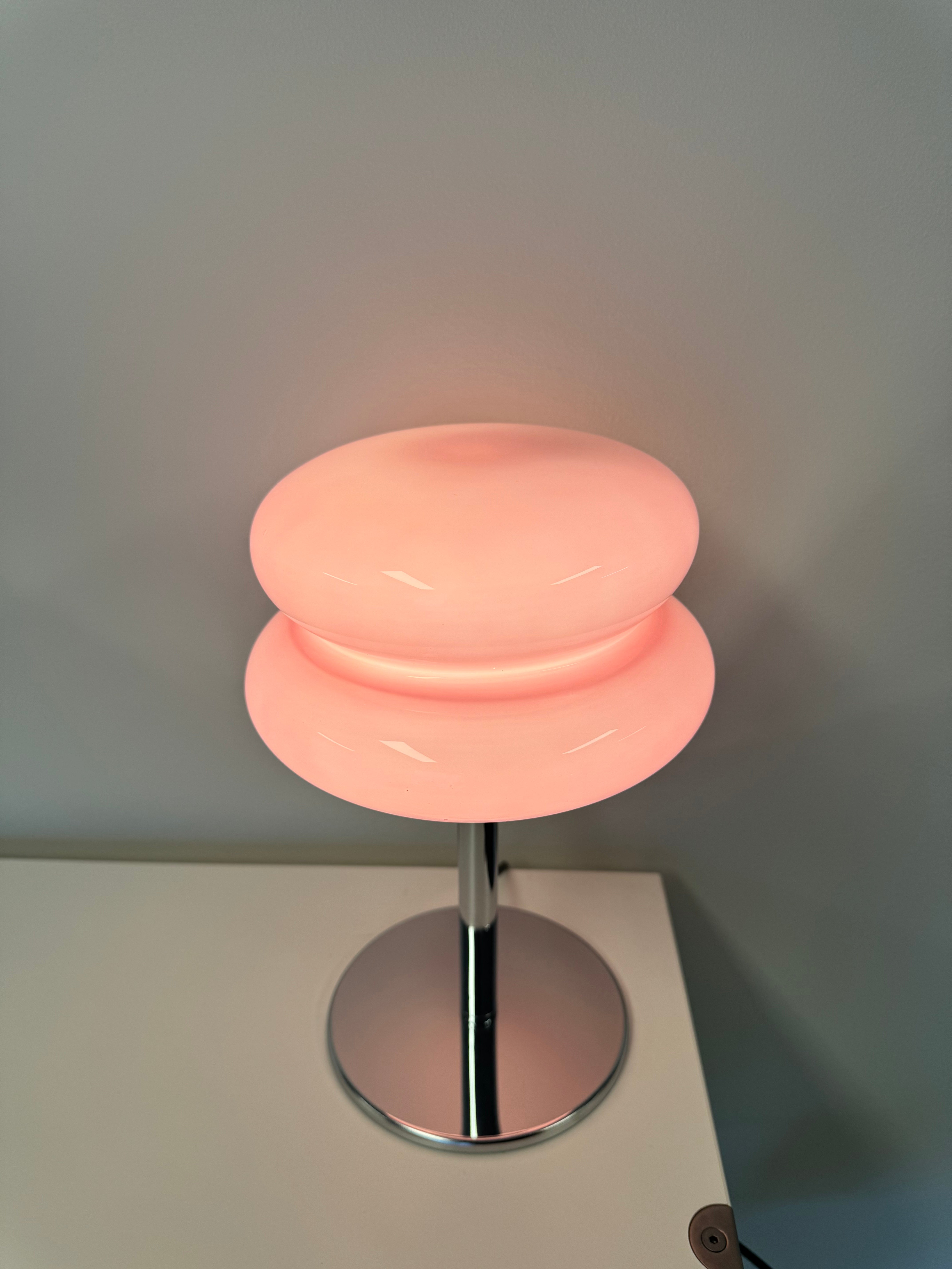Bordslampa Retro & Biscuit Rosa
