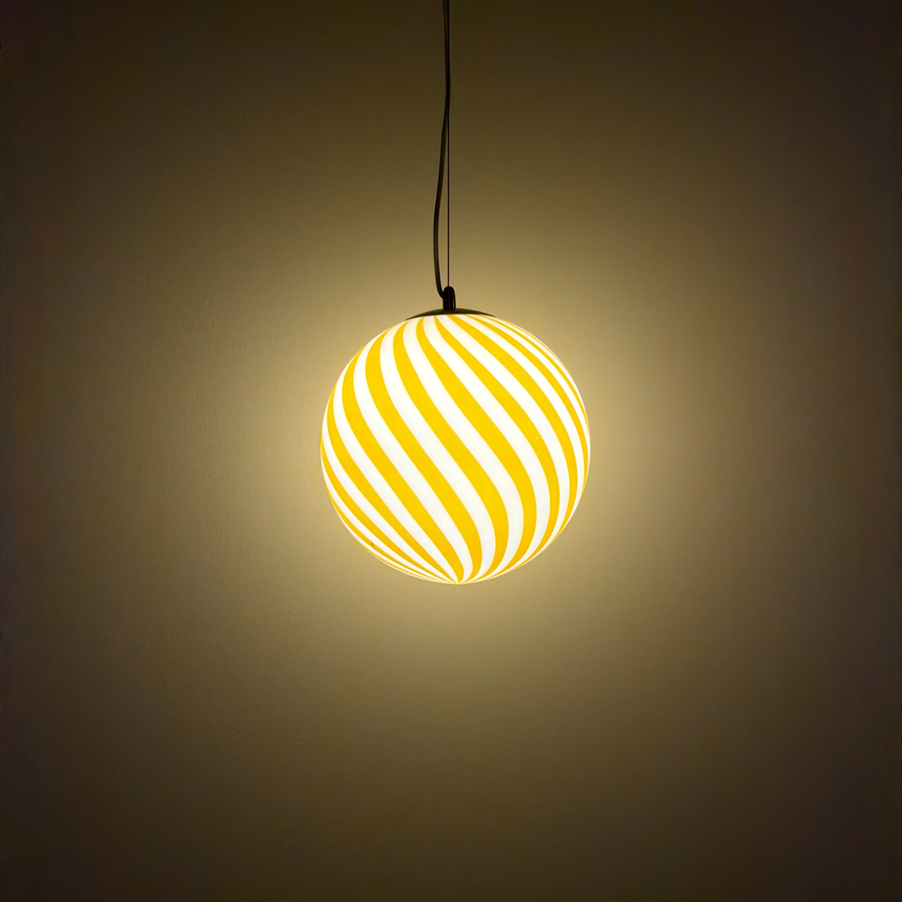 TAKLAMPA MURANO SPIRAL GUL
