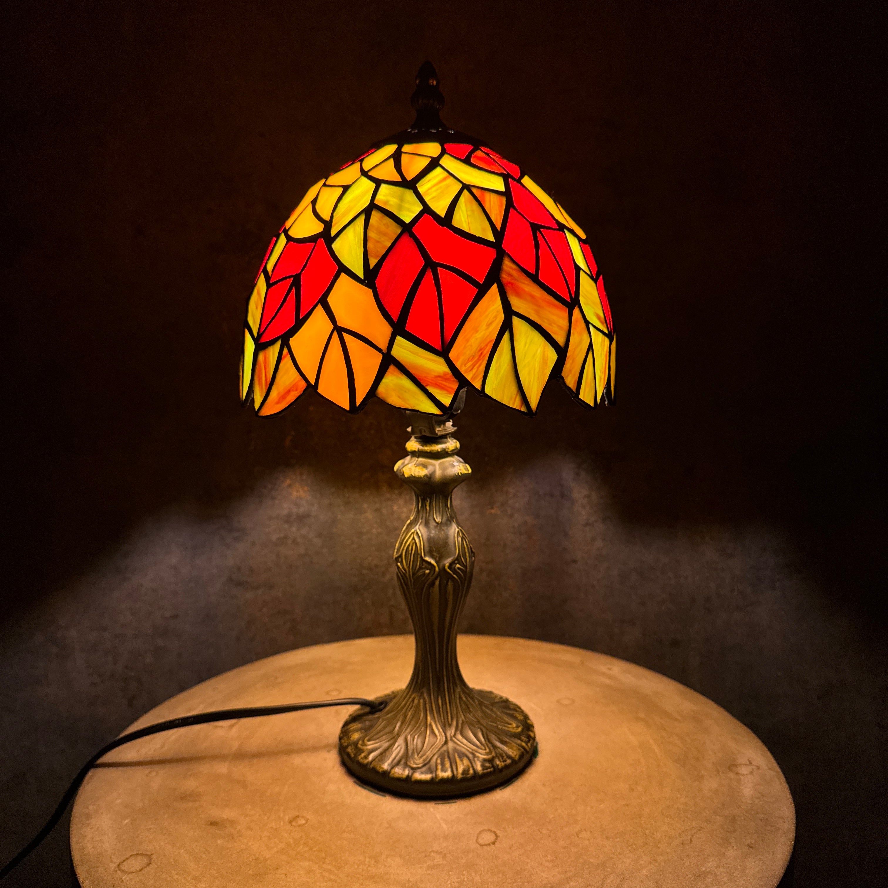 Bordslampa Färgglada Blad Nr B0810