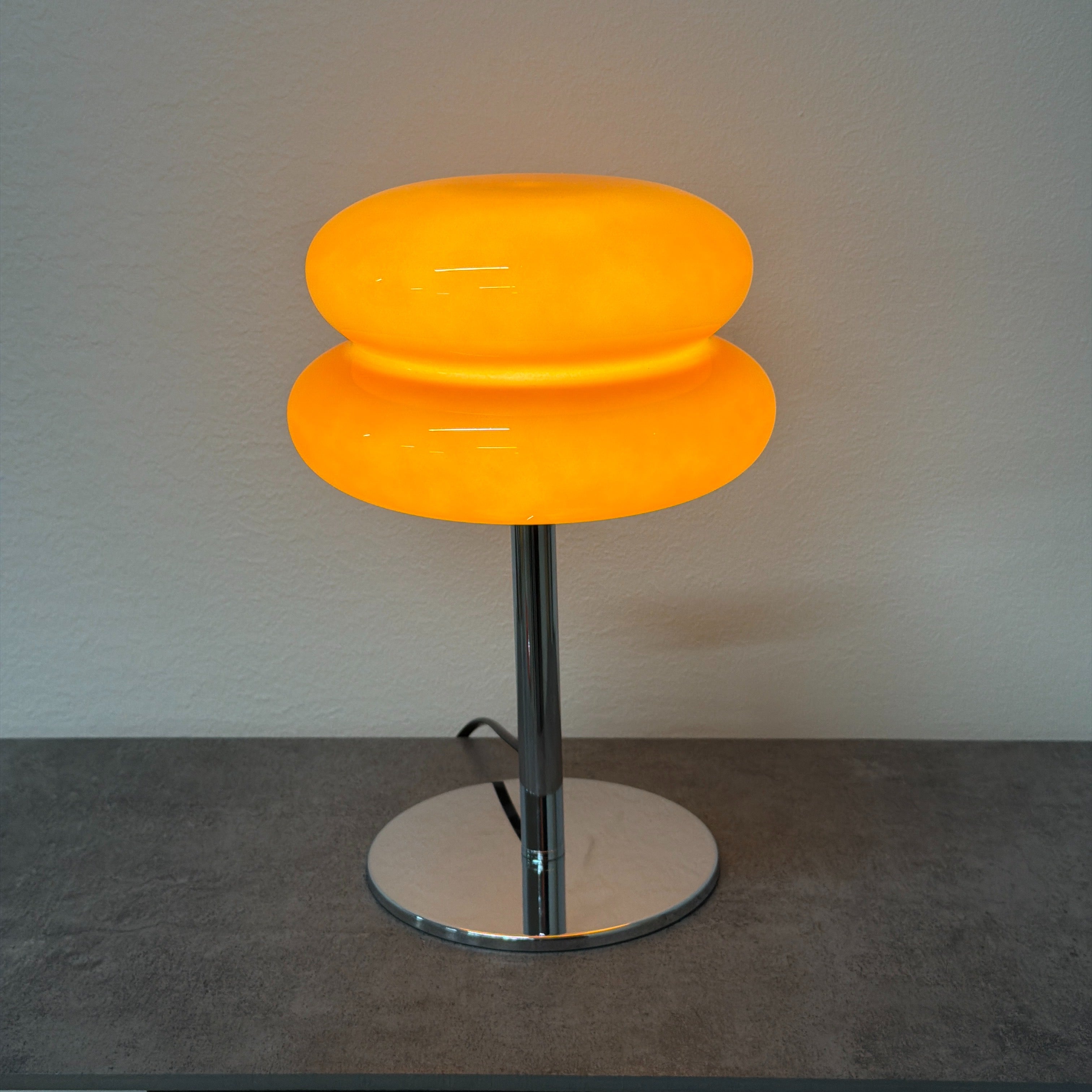 BORDSLAMPA - BAUHAUS MACARON ORANGE
