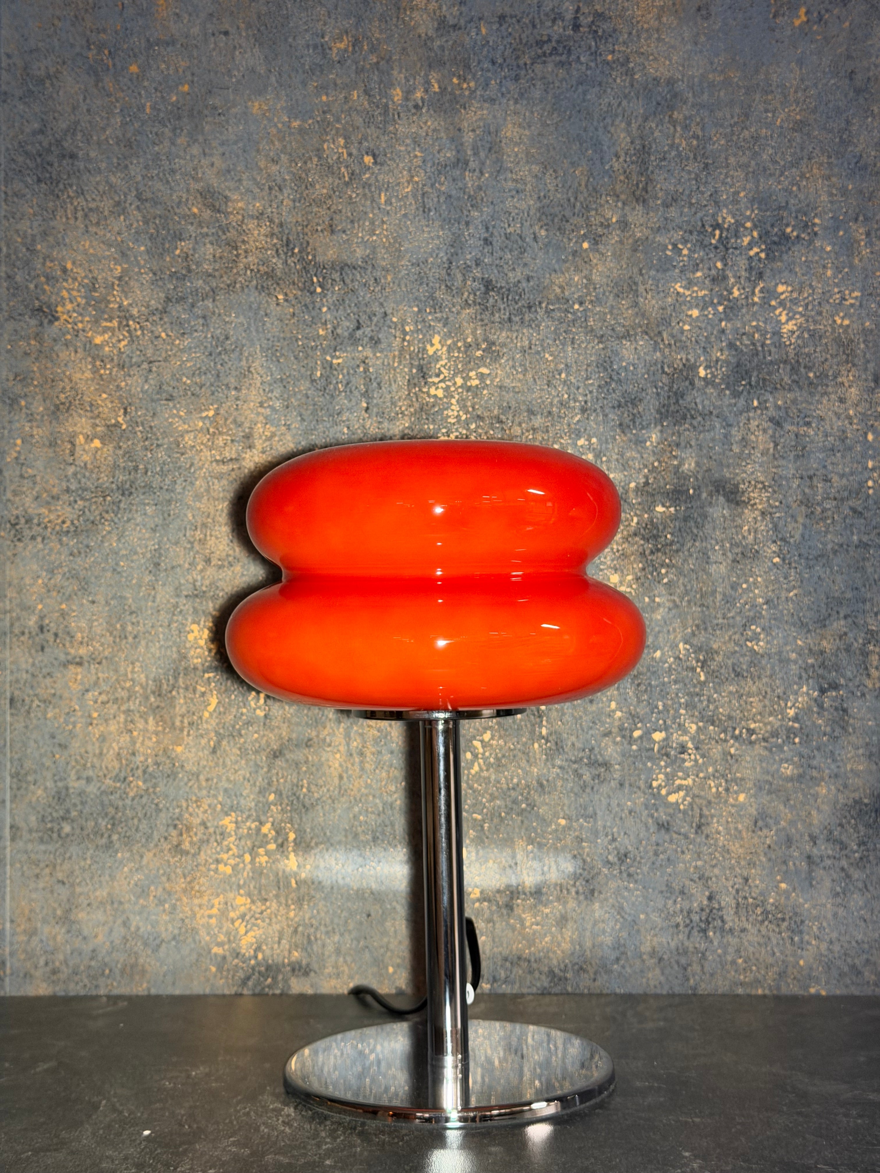 Bordslampa Retro & Biscuit Röd