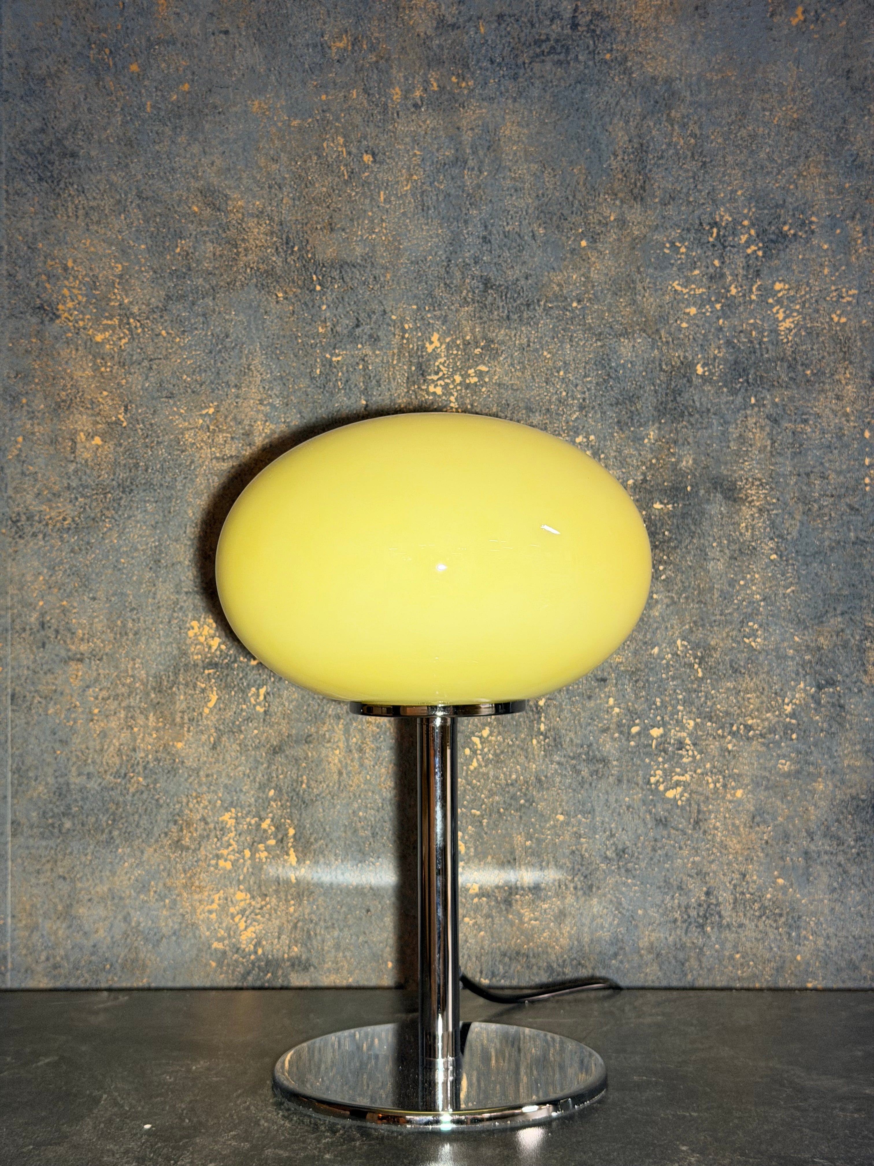Bordslampa Retro & Orb Gul