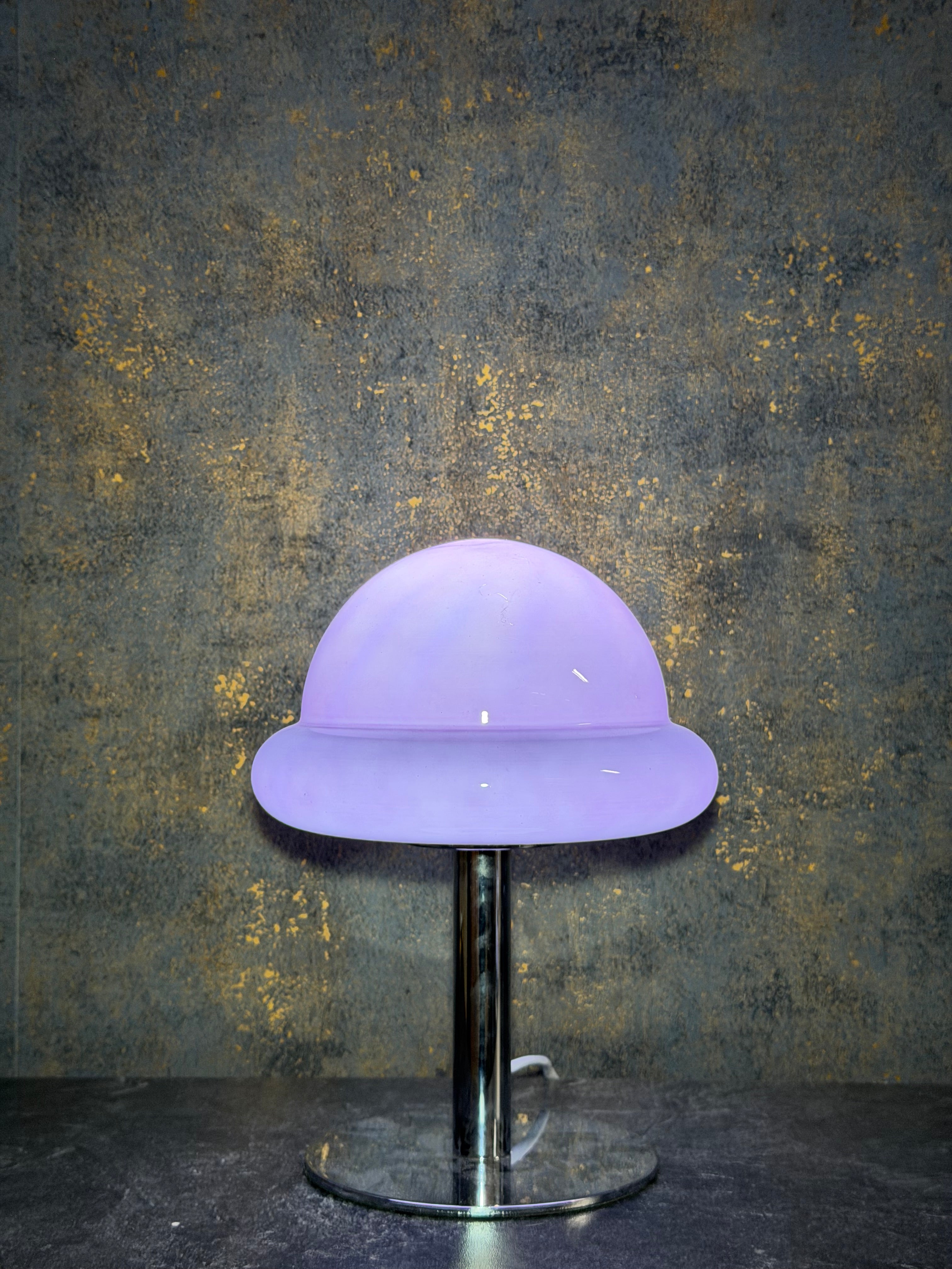 Bordslampa Retro & Mushroom LILA