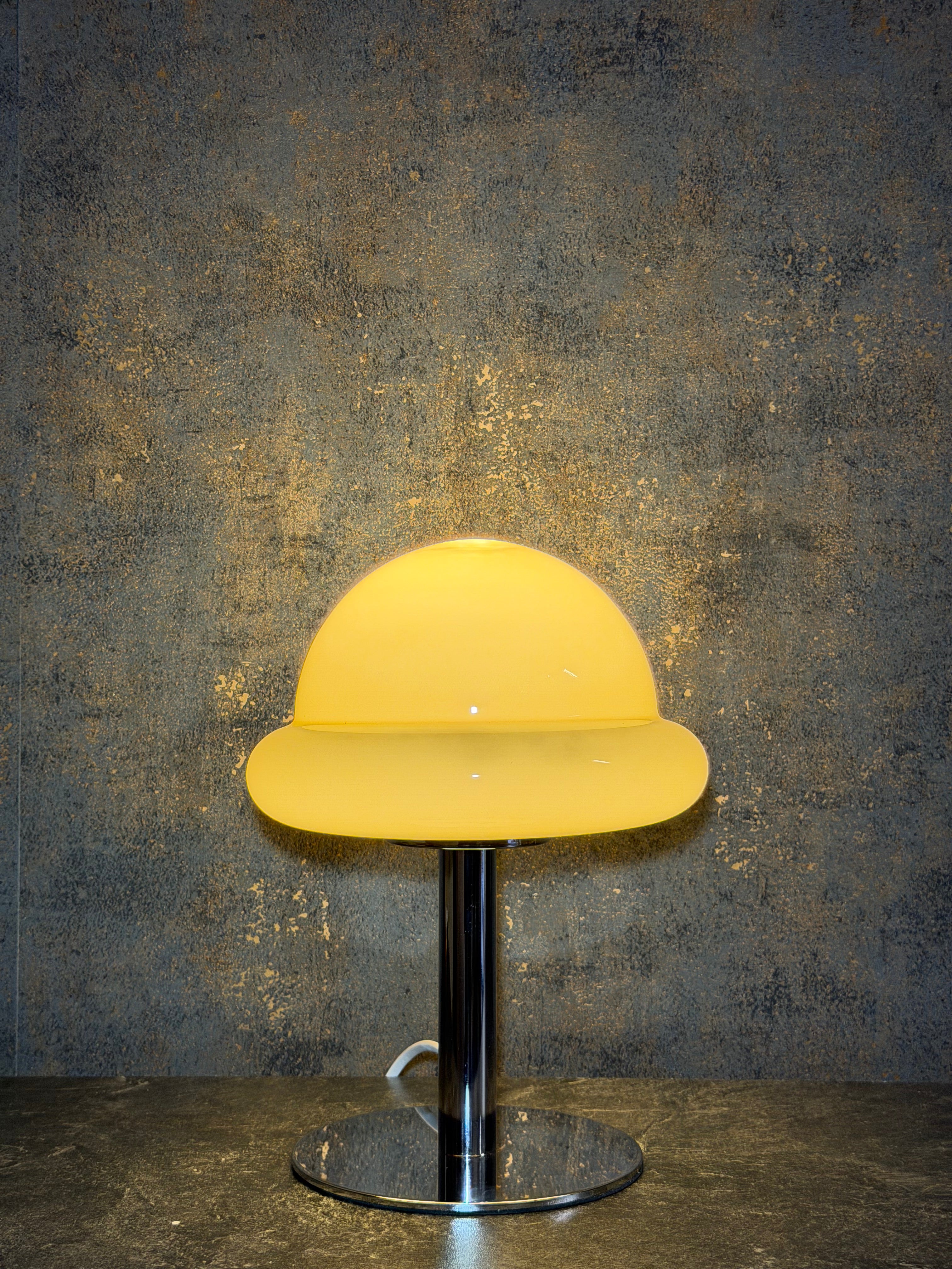 Bordslampa Retro & Mushroom GUL