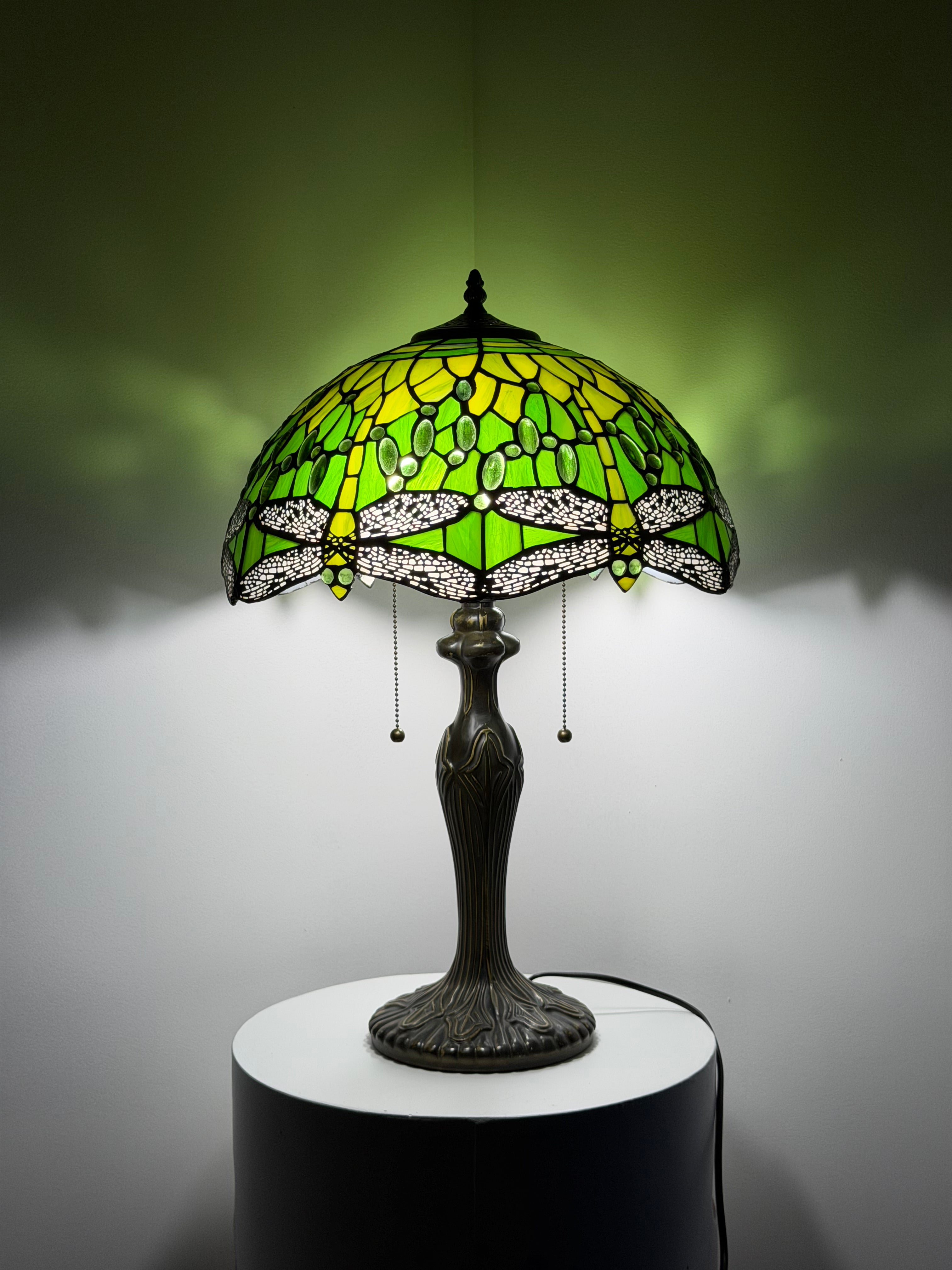 Bordslampa – Dragonfly Green Spark 40Ø