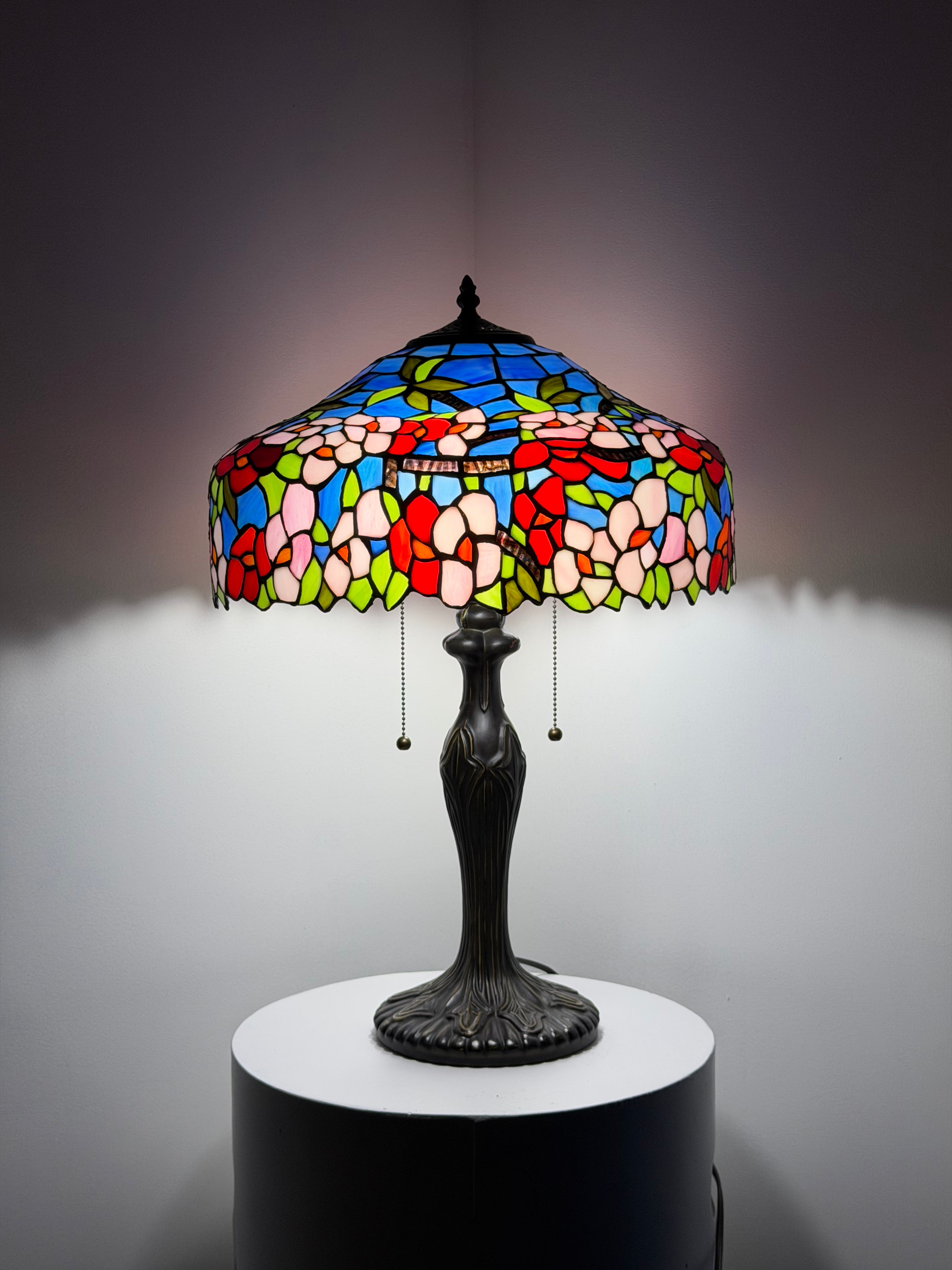 Bordslampa – Geometric Floral Dream 40Ø