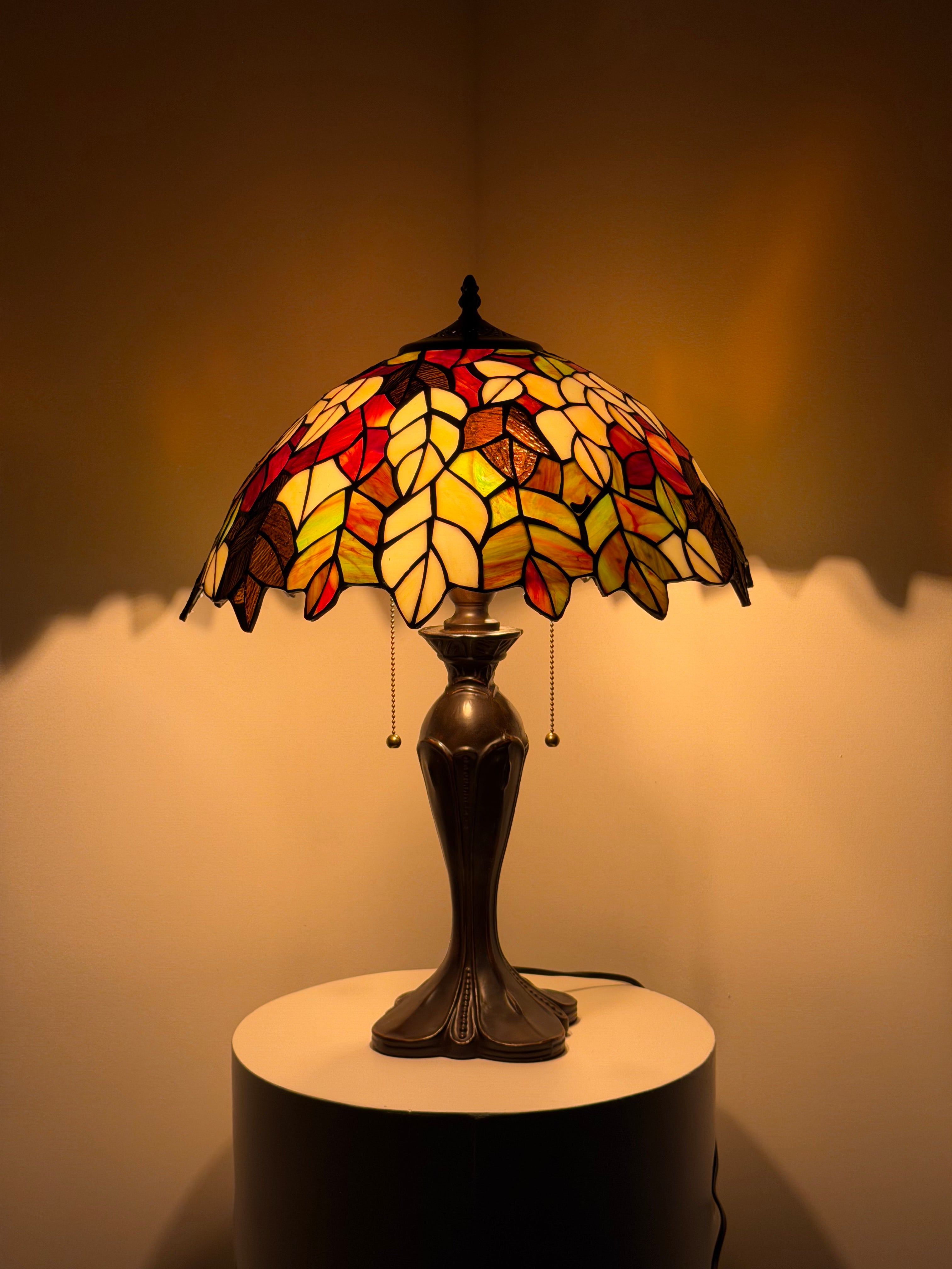 Bordslampa – Garden Leaves Autumn 40Ø