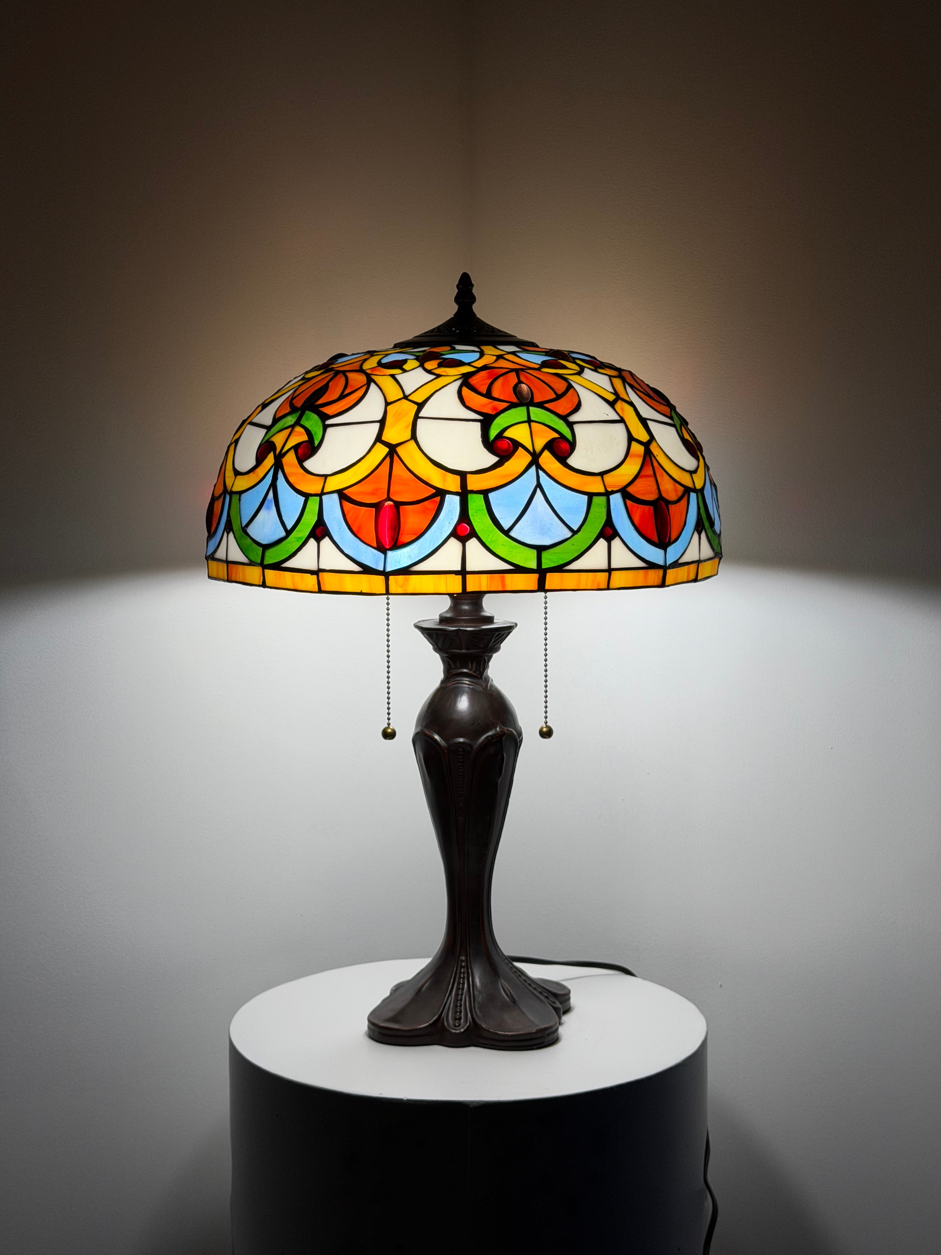 Bordslampa – Geometric Castle Glow 40Ø