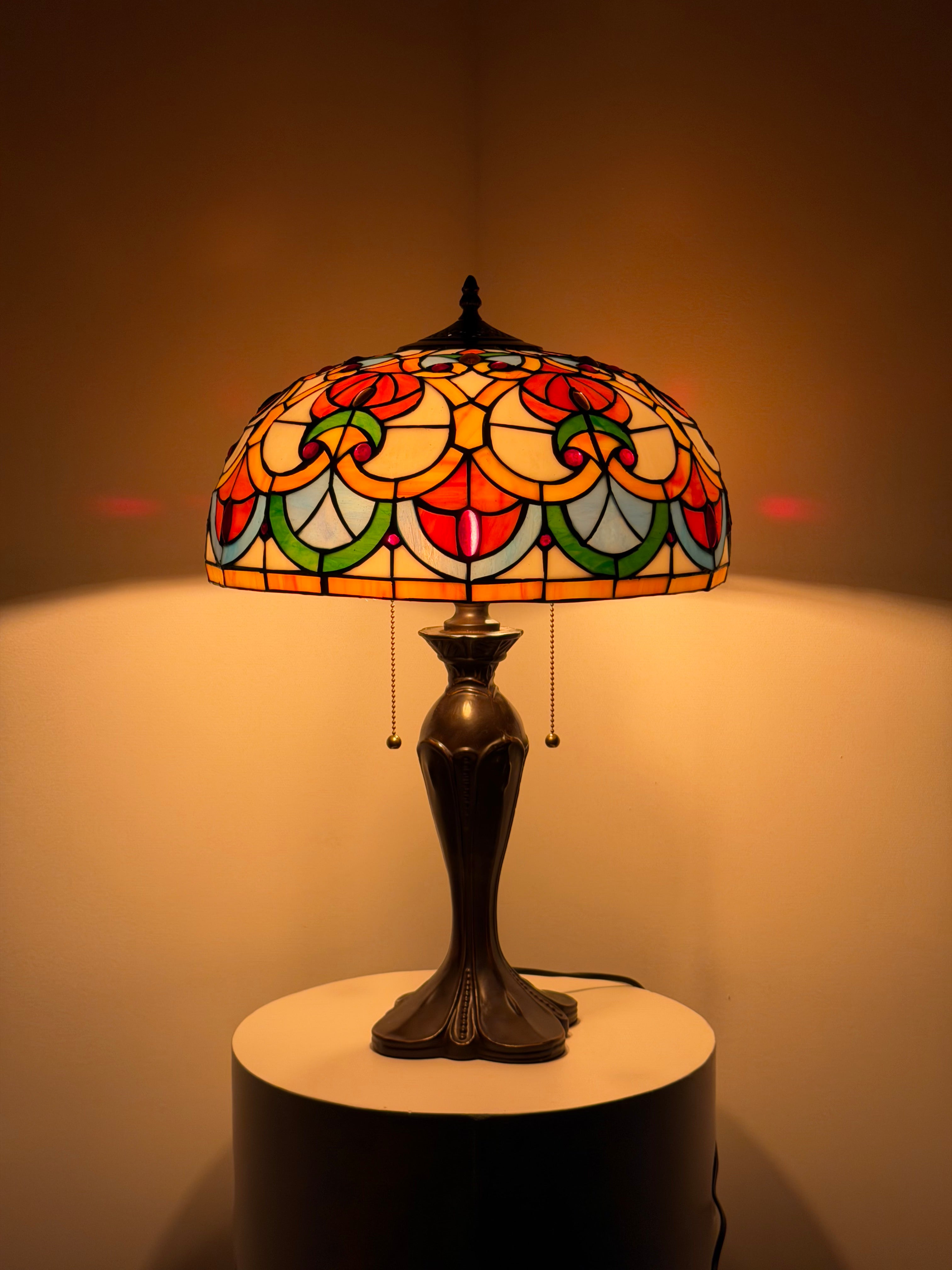 Bordslampa – Geometric Castle Glow 40Ø