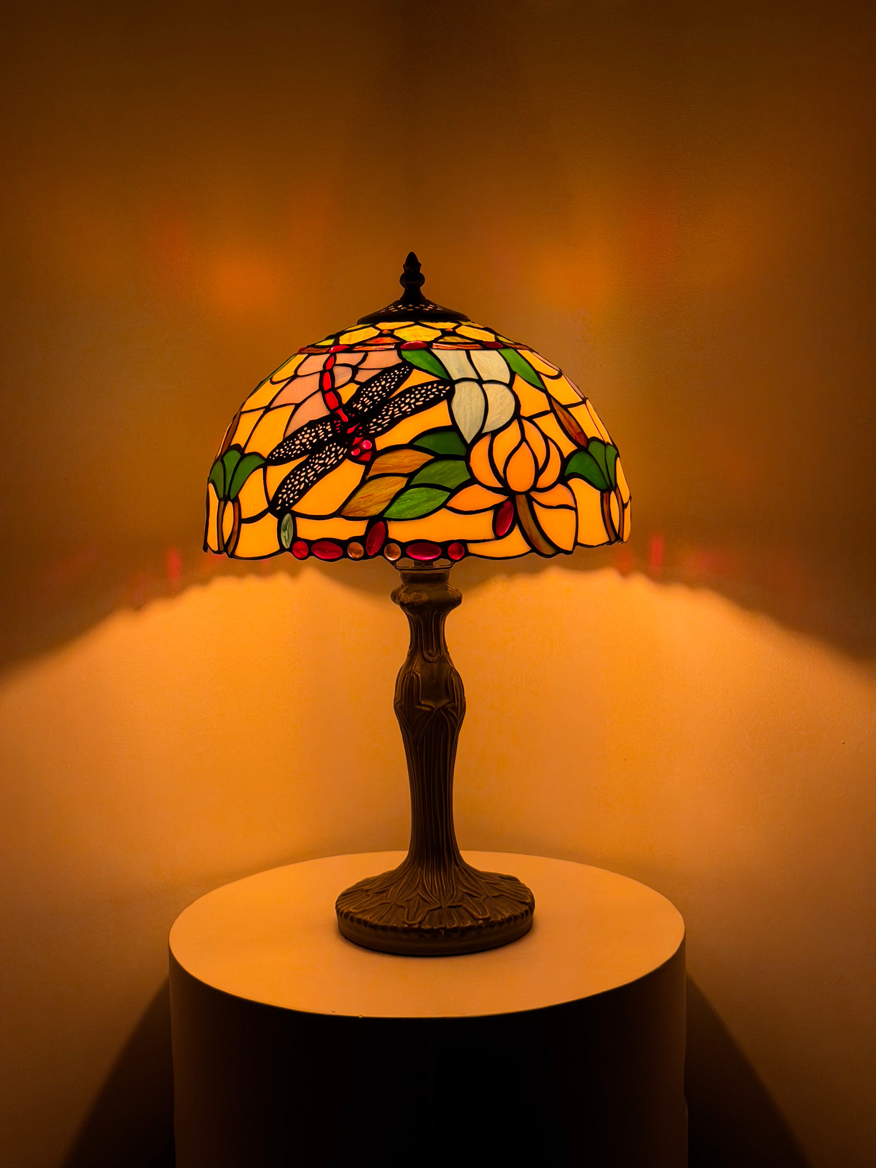 Bordslampa – Dragonfly Pastel Dream 30Ø