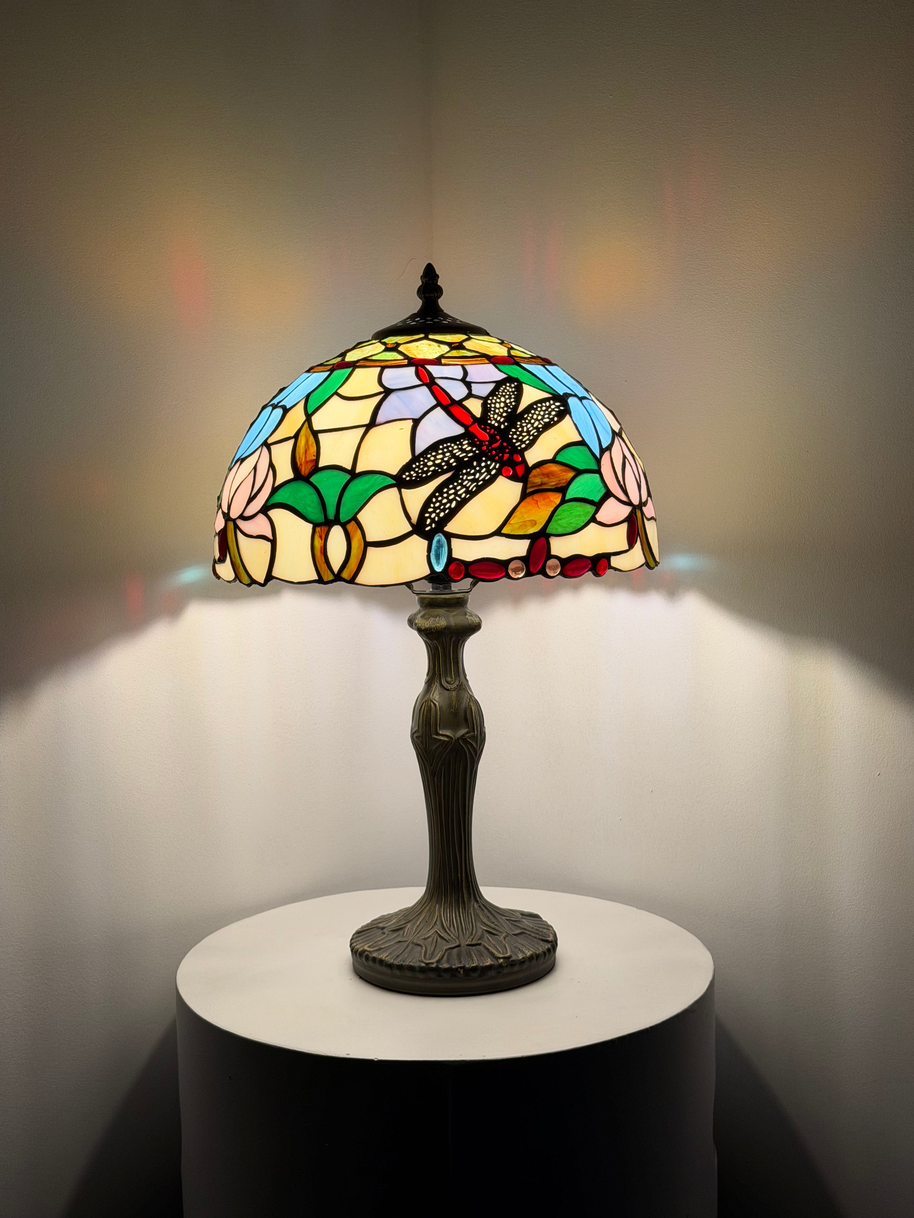 Bordslampa – Dragonfly Pastel Dream 30Ø