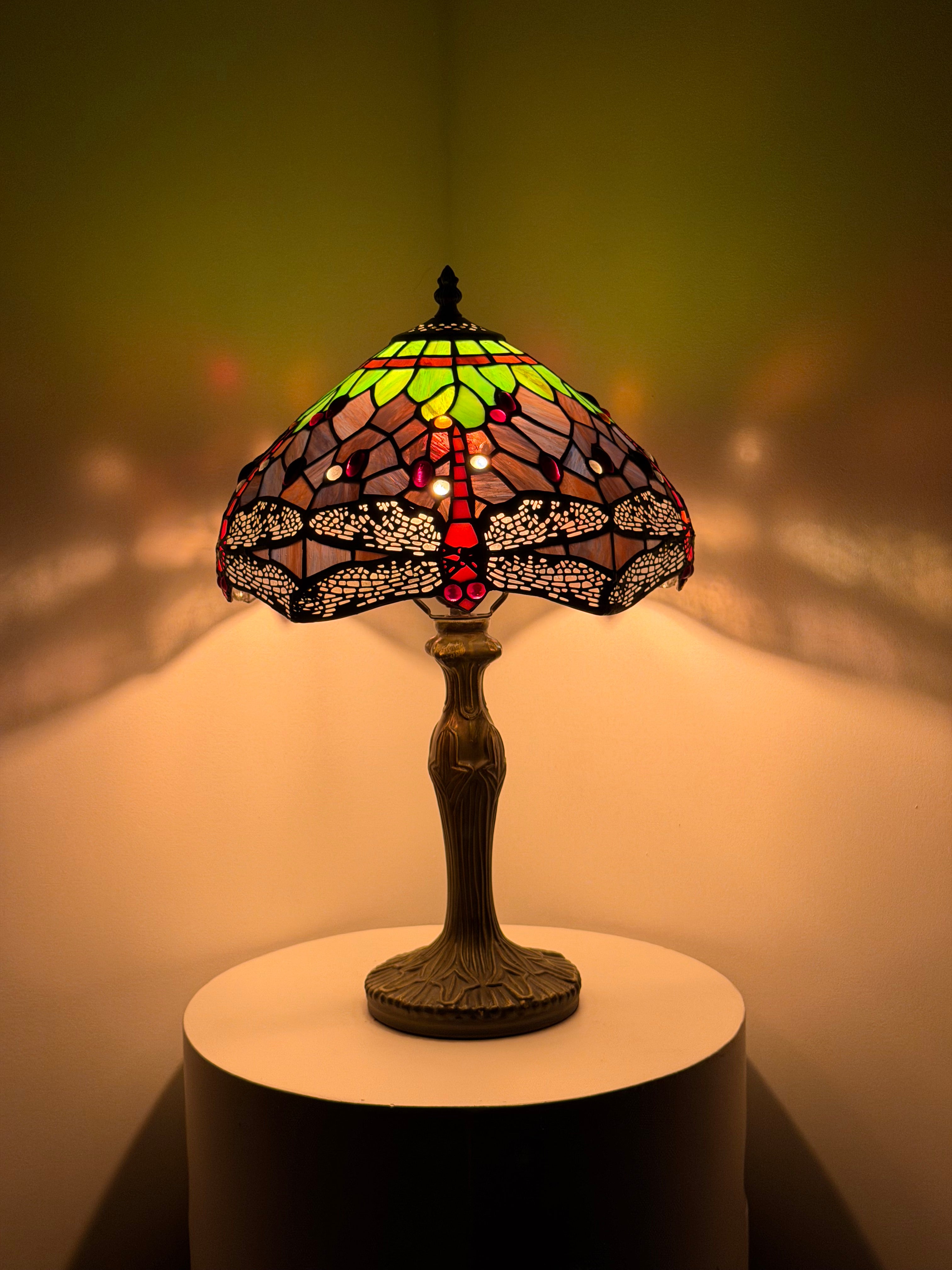 Bordslampa – Dragonfly Emerald Spark 30Ø