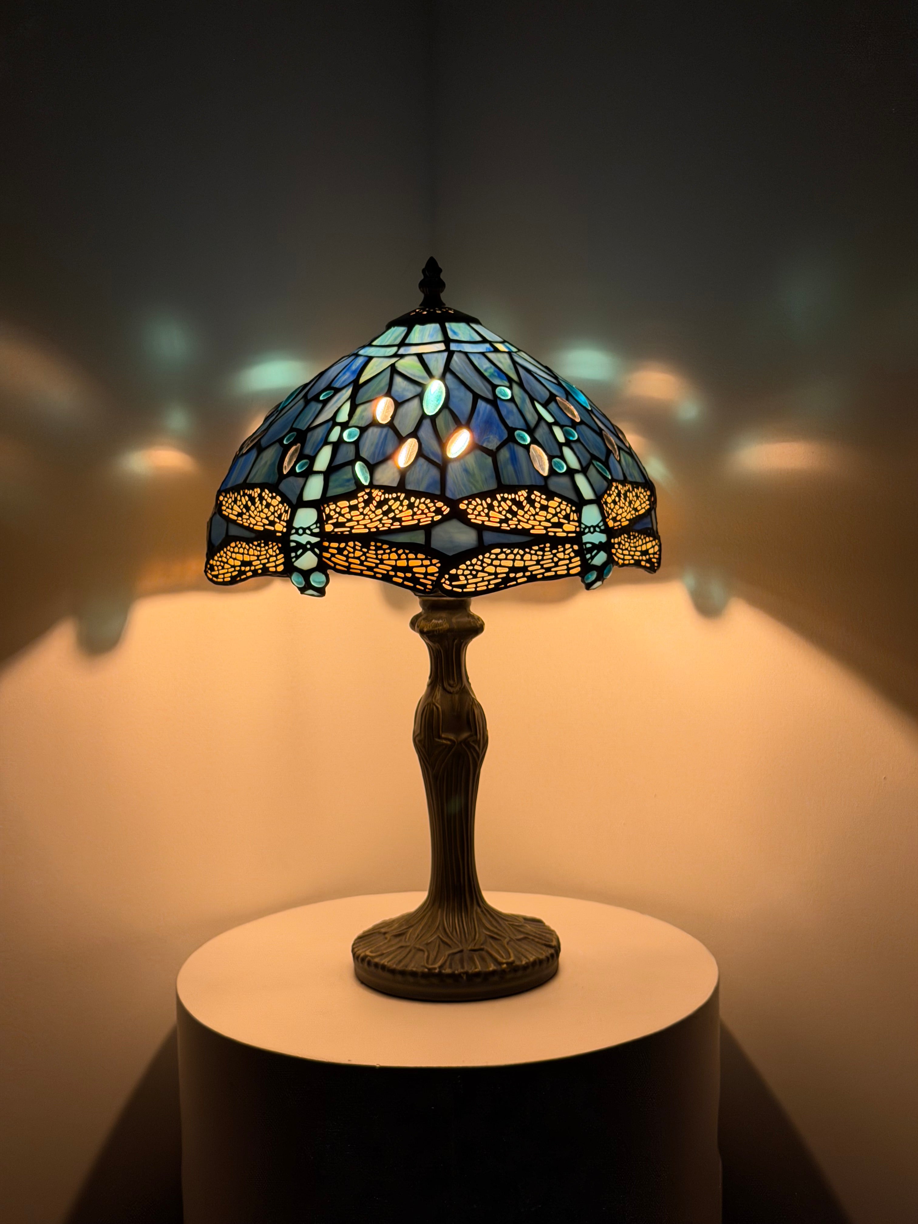 Bordslampa – Dragonfly Blue Essence 30Ø