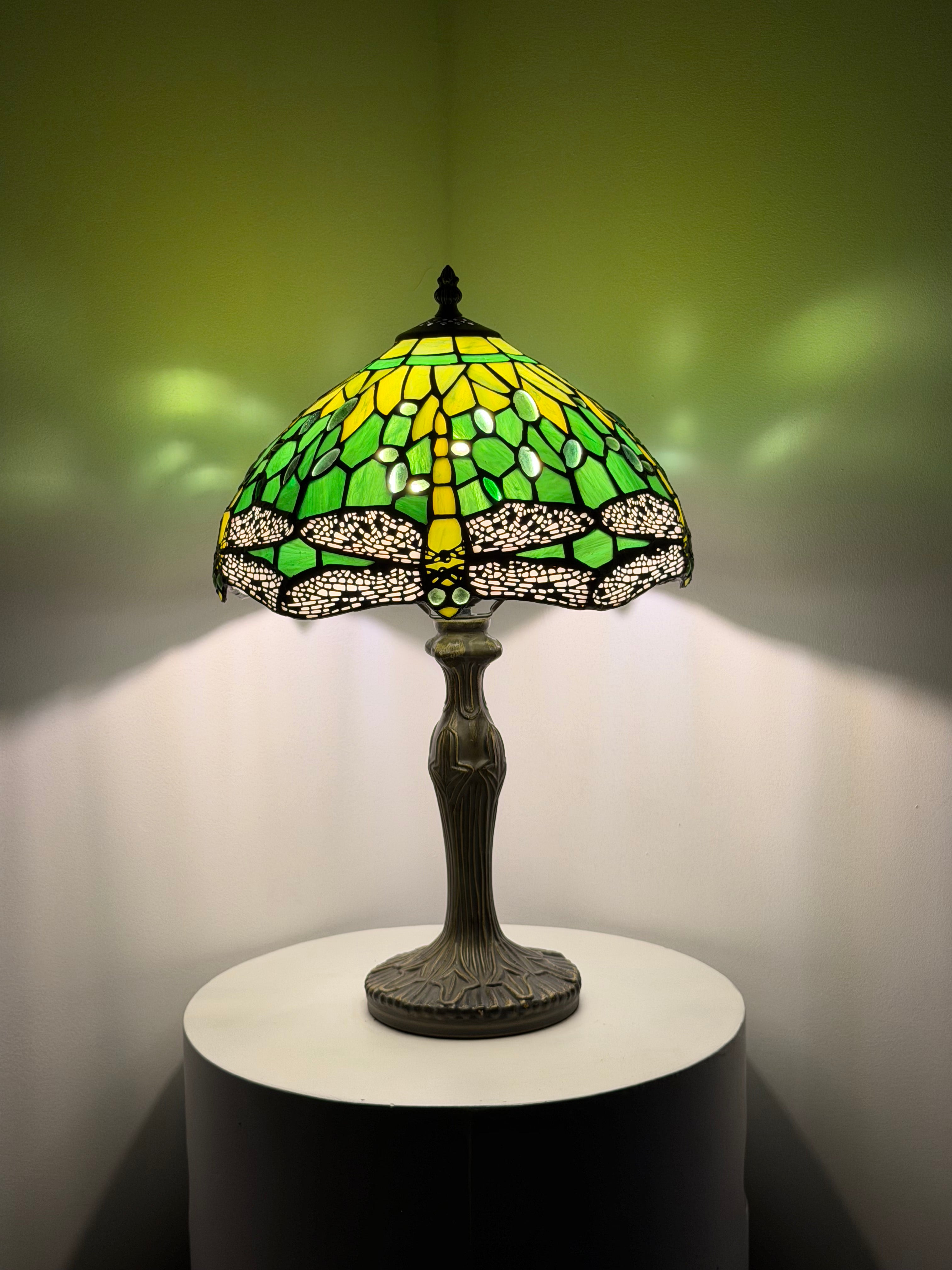 Bordslampa – Dragonfly Green Harmony 30Ø