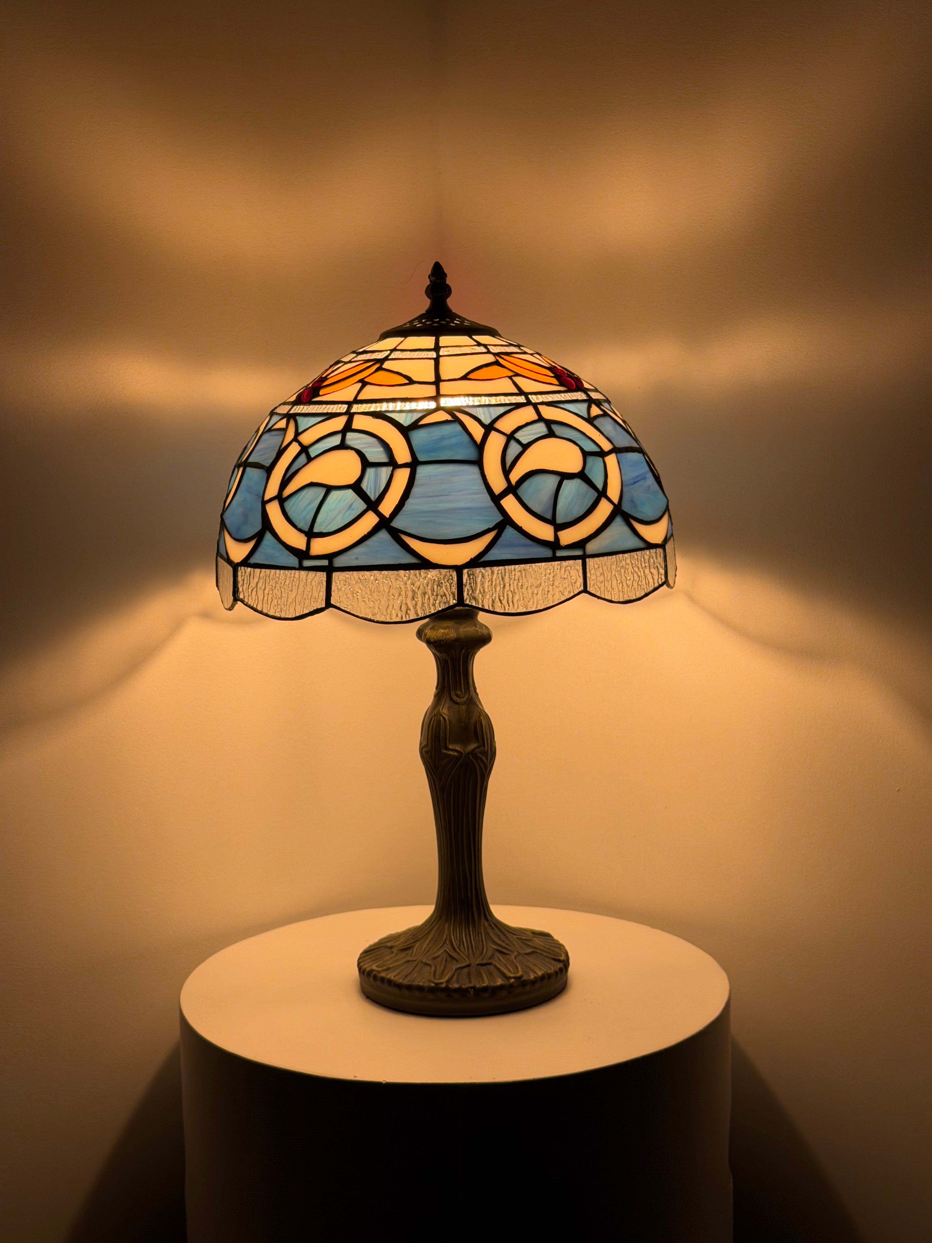 Bordslampa – Geometric Ocean Glow 30Ø