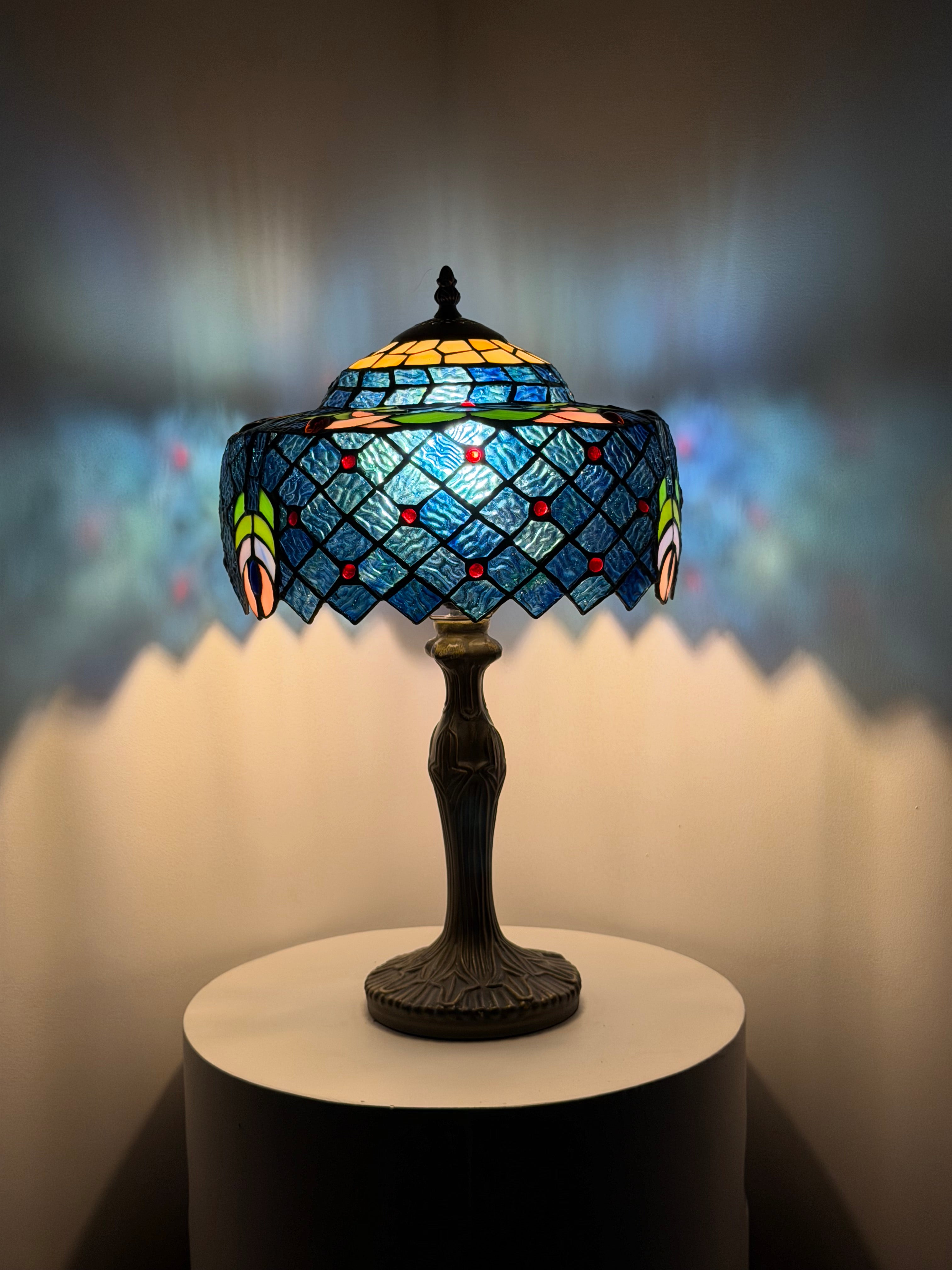Bordslampa – Geometric Floral Glow 30Ø