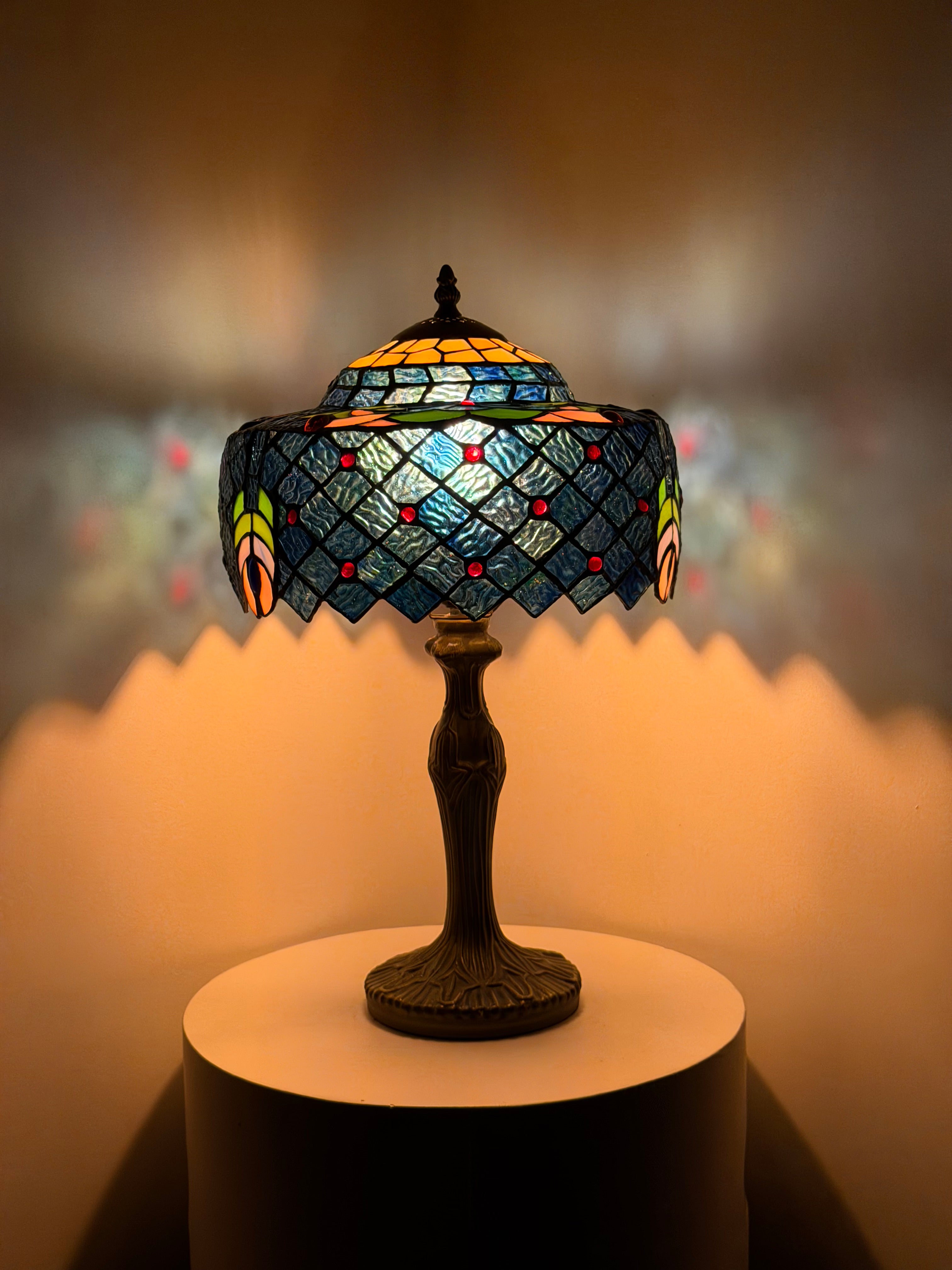 Bordslampa – Geometric Floral Glow 30Ø