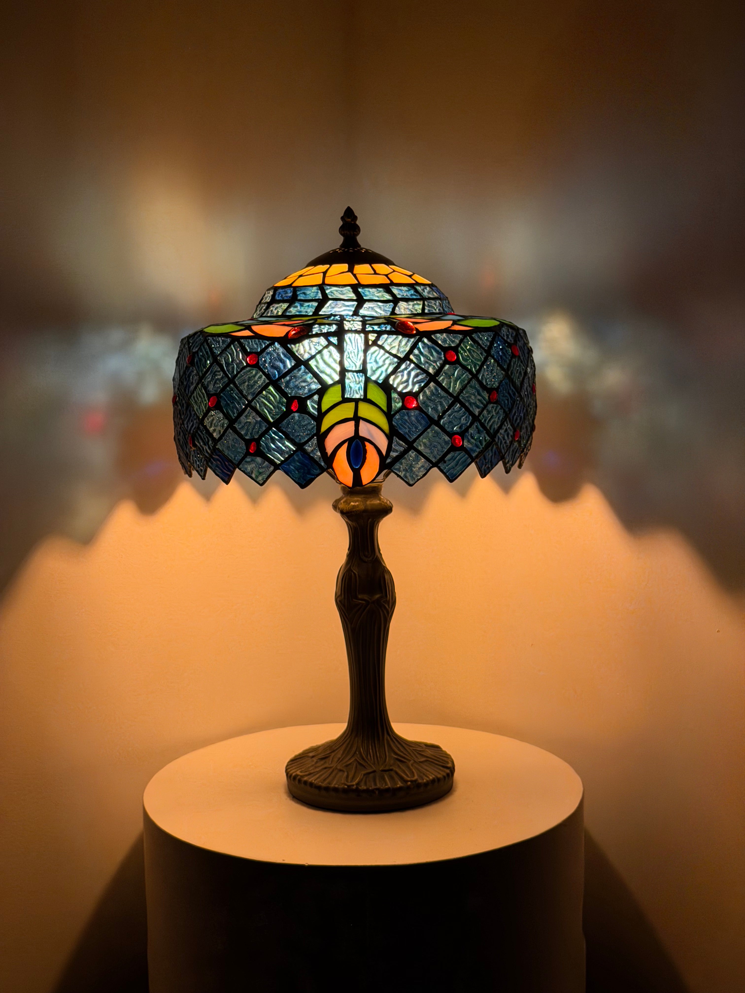 Bordslampa – Geometric Floral Glow 30Ø