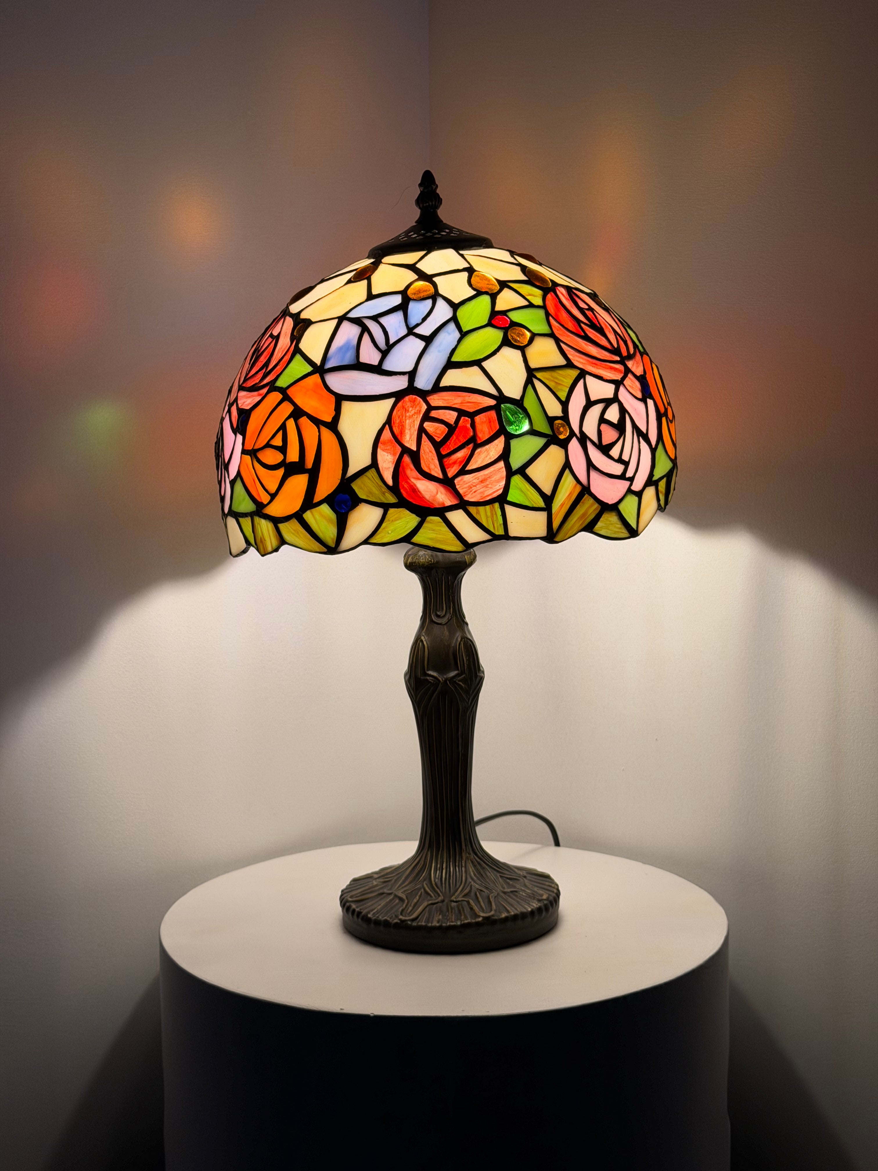 Bordslampa – Garden Roses Mix 30Ø