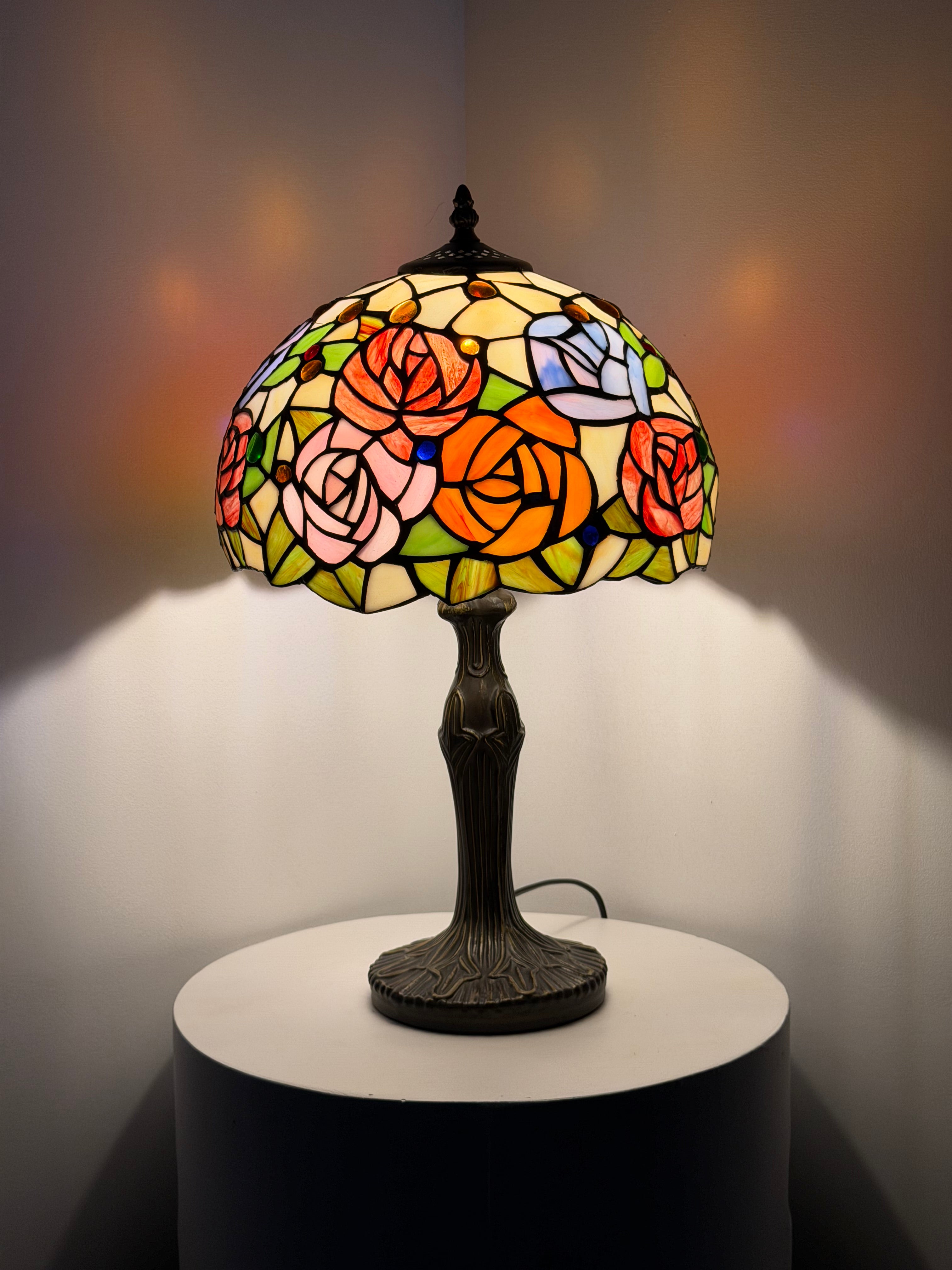 Bordslampa – Garden Roses Mix 30Ø
