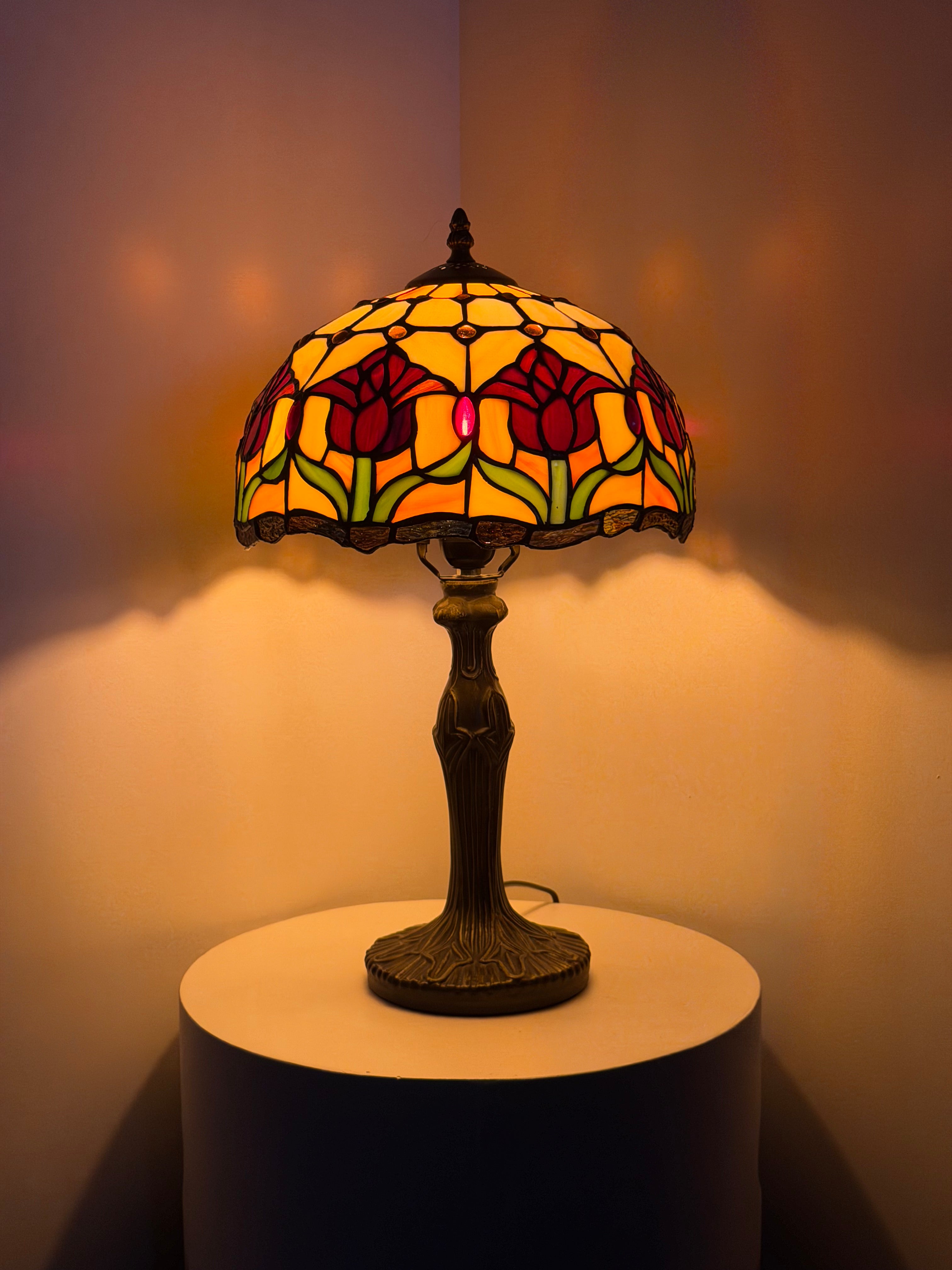 Bordslampa – Garden Tulip Red 30Ø