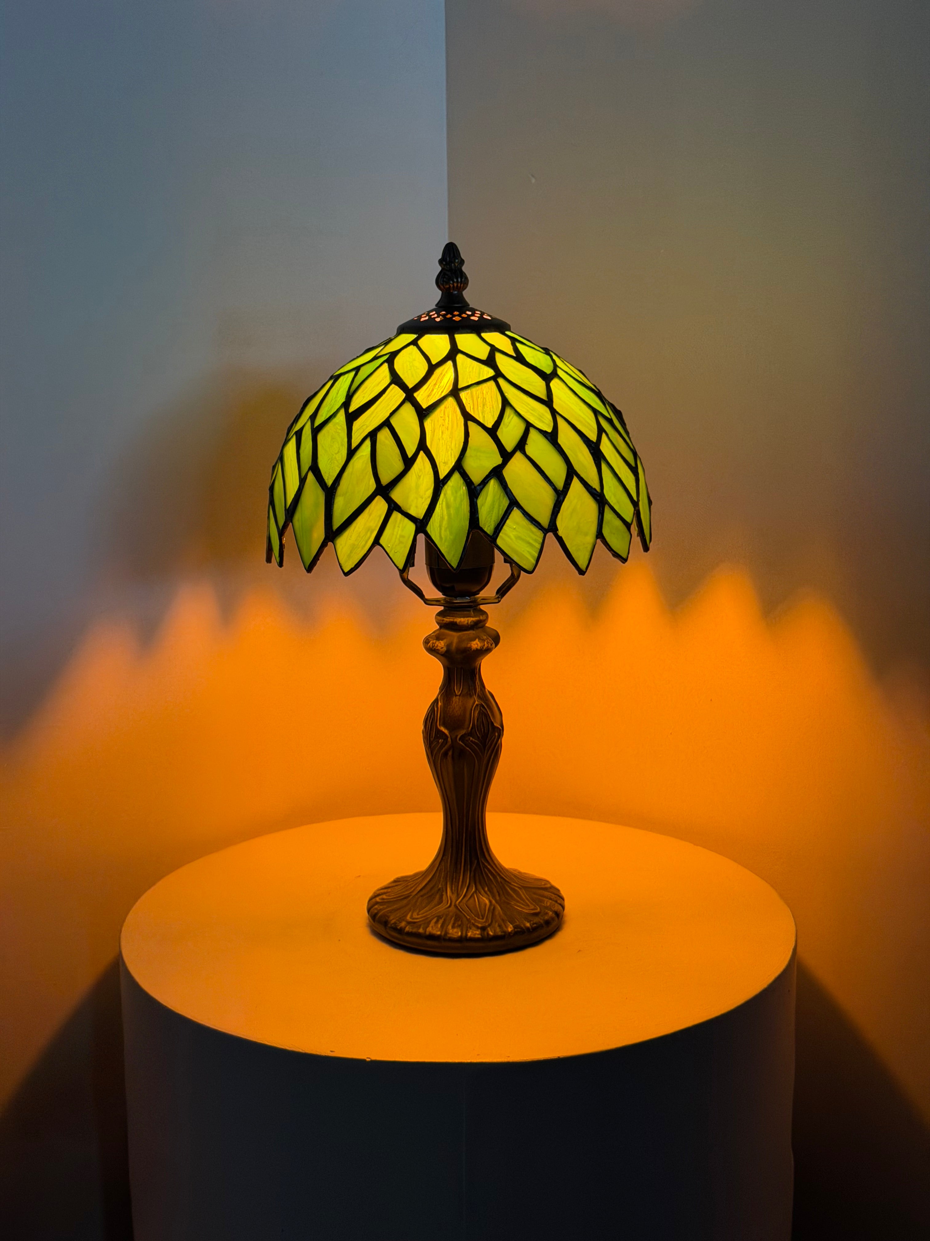 Bordslampa – Garden Leaves Green 20Ø