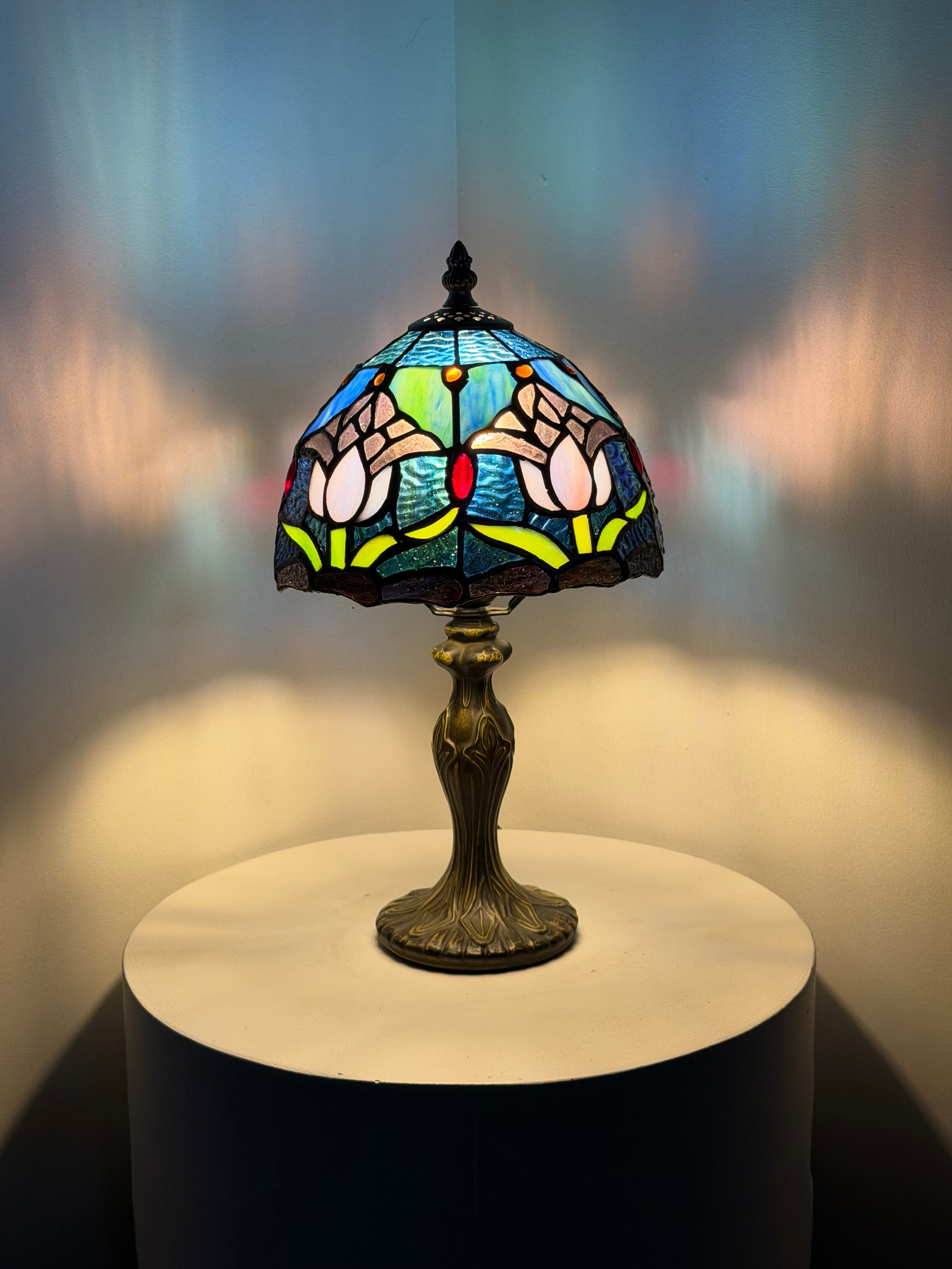 Bordslampa – Garden Tulip Blue 20Ø